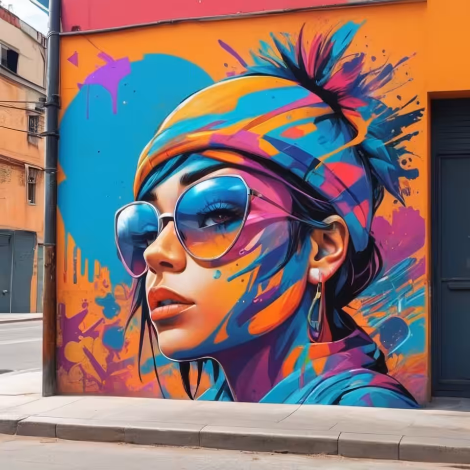Funky street art