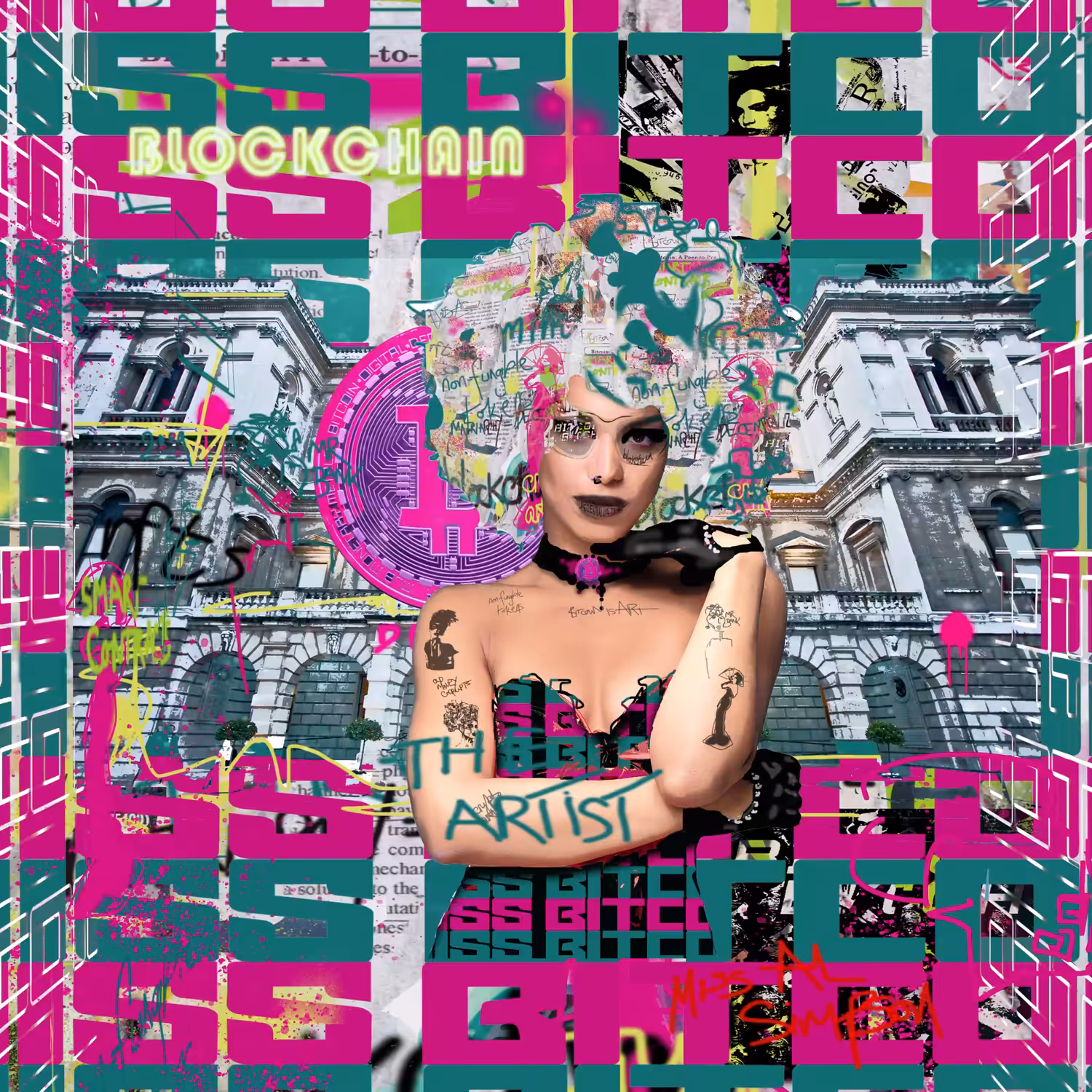 MISS BITCOIN – THE ARTIST