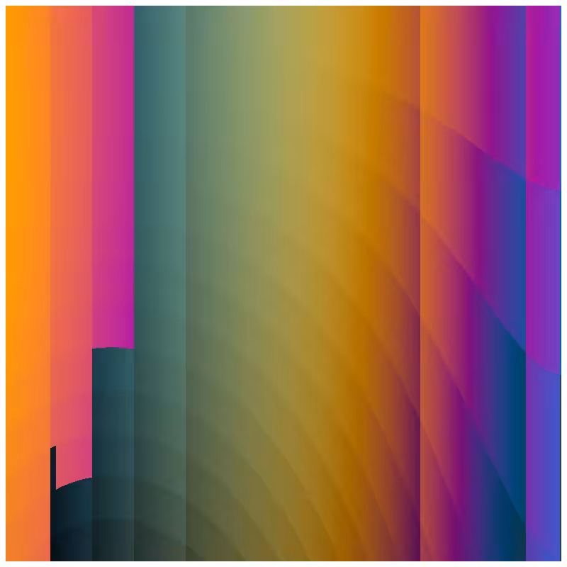 Deluxe Gradient Pixels #8