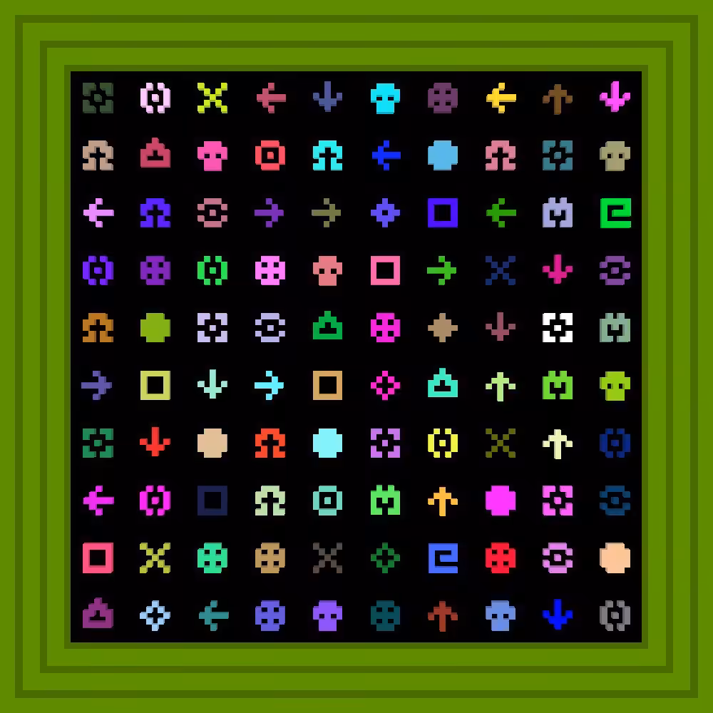 objkt :: Procedural Symbols #264/1000