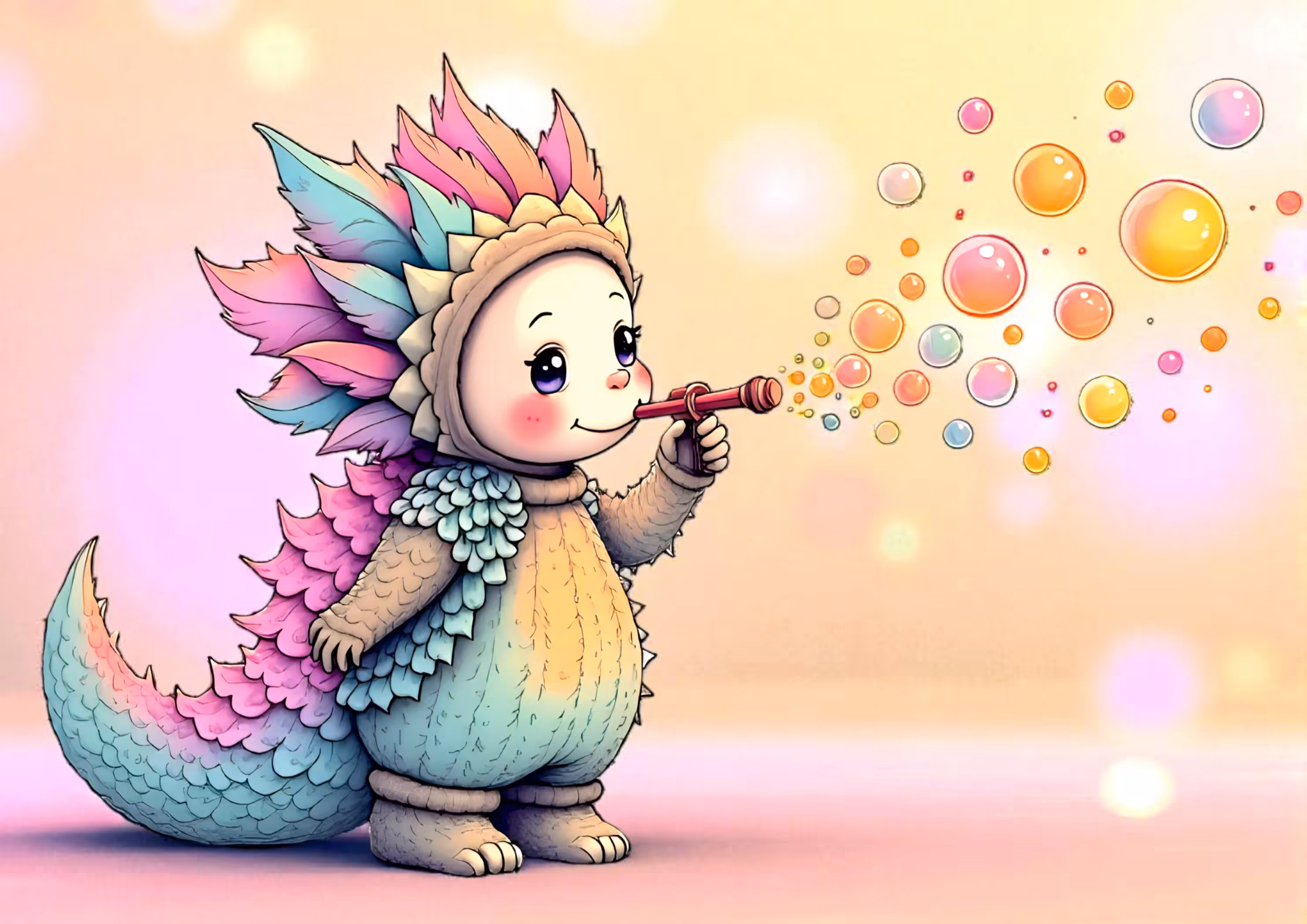 soap bubbles