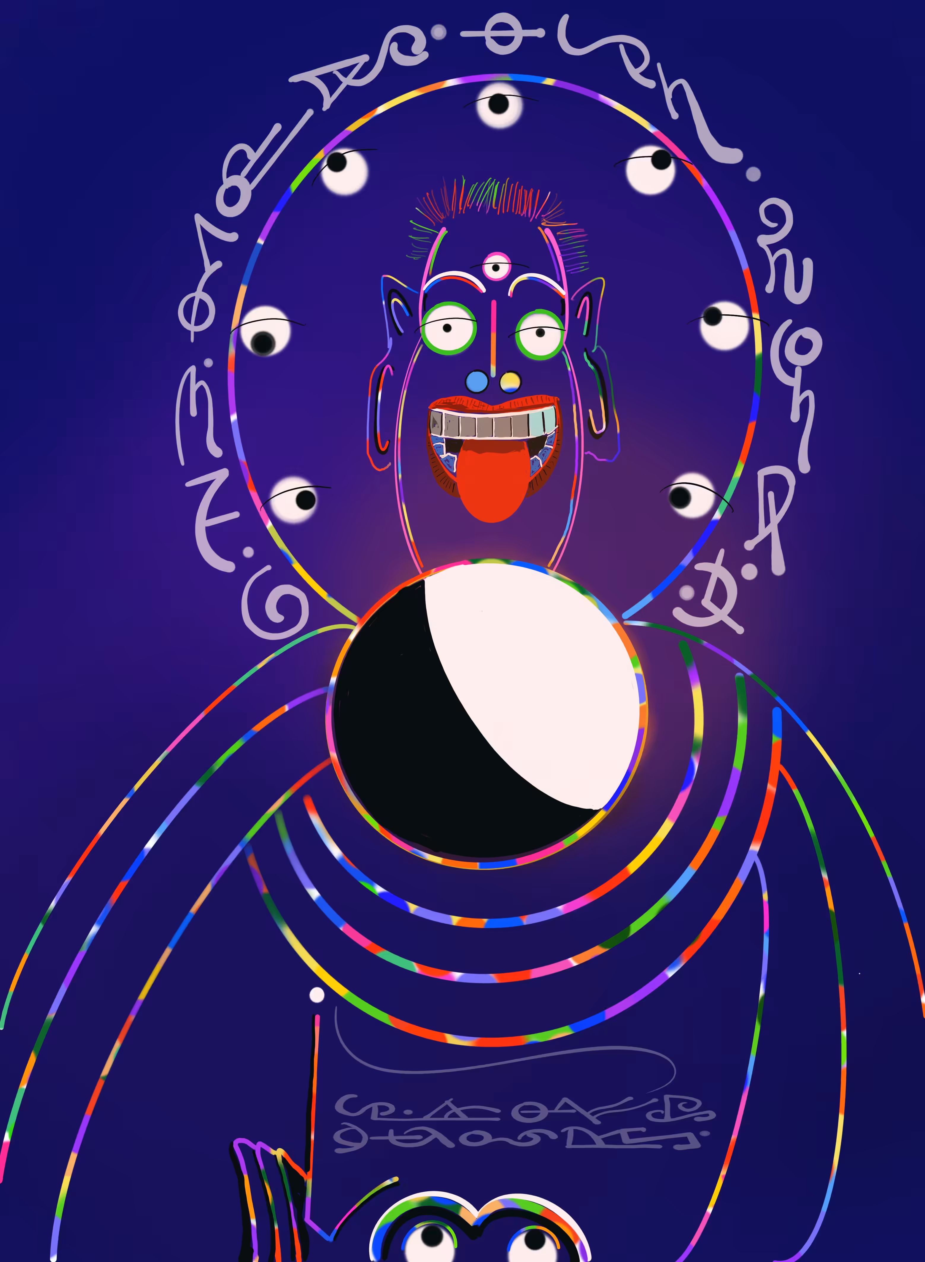 Bodhisattva Dizang at Play with the Superpower Samadhi