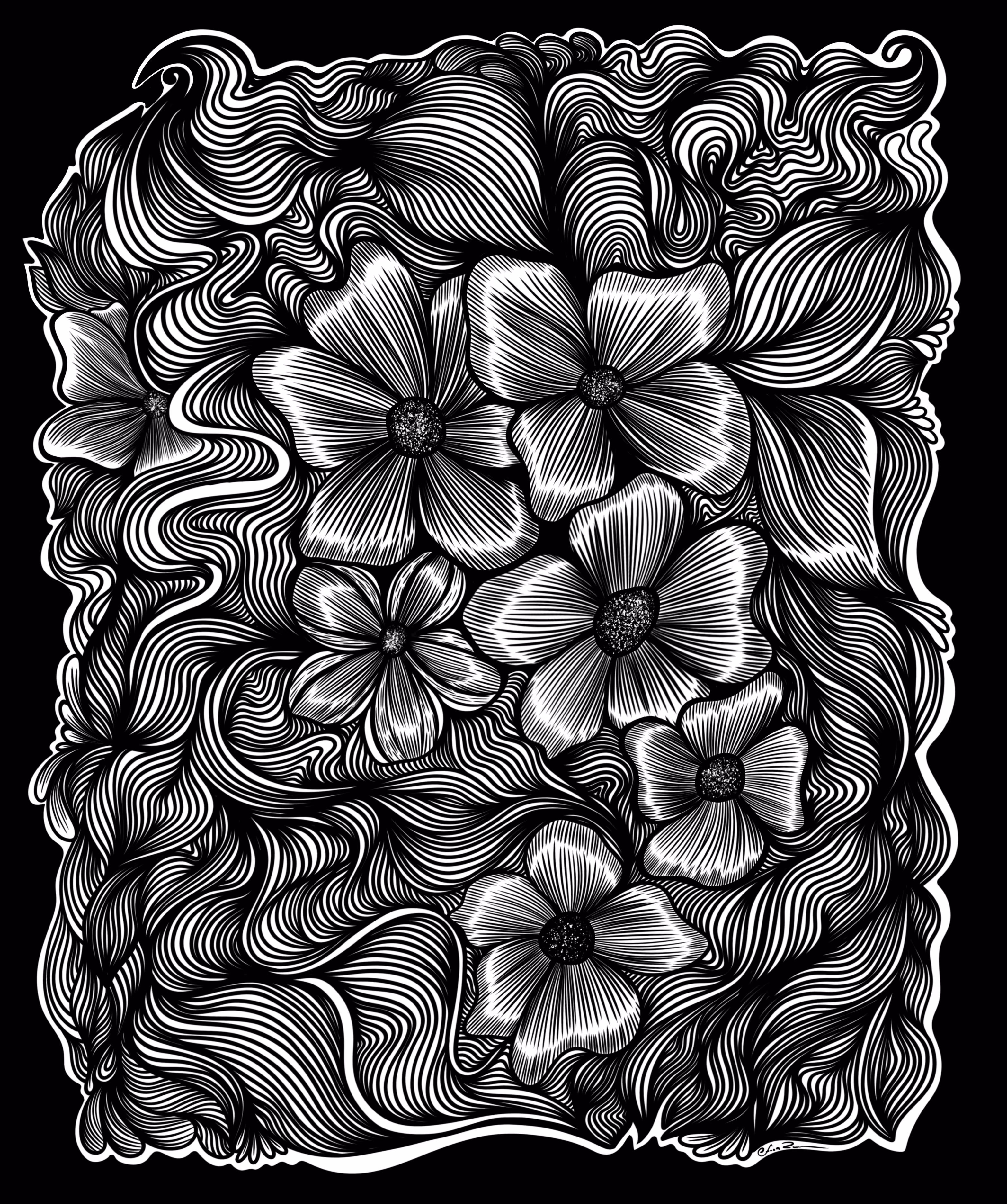 Silky Blooms