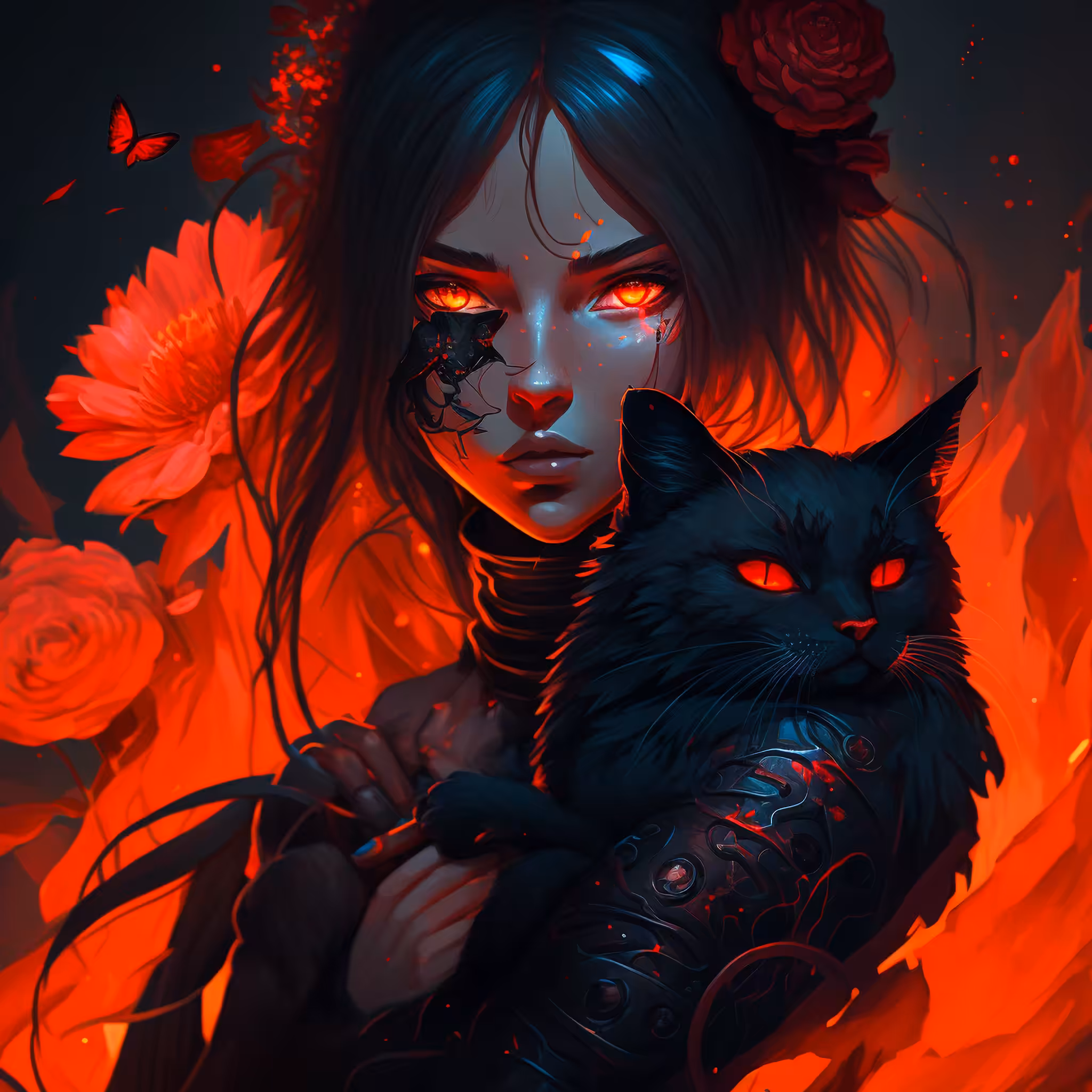 Fiery Gaze