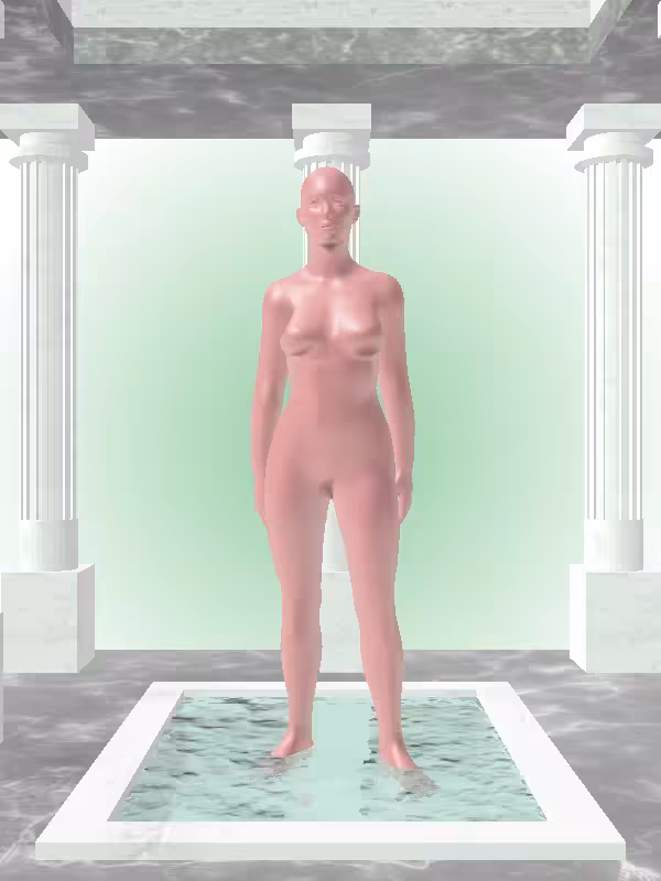 HeavenComputer: The Phone Calling Sealwax Red Woman #1707