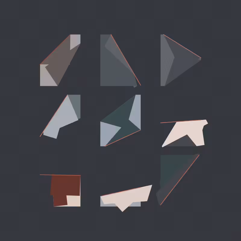 Chocolate fold #12