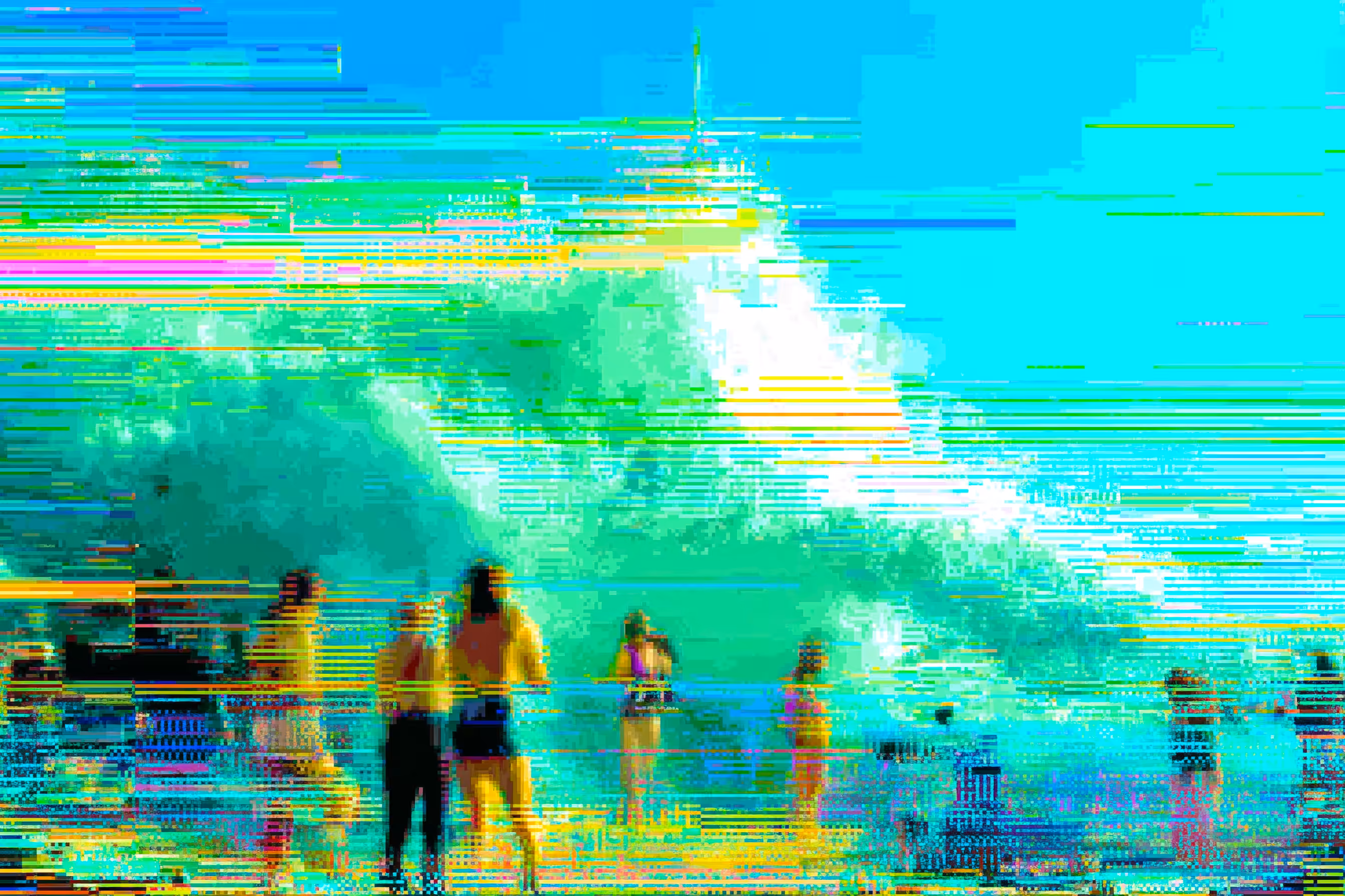 day at the beach