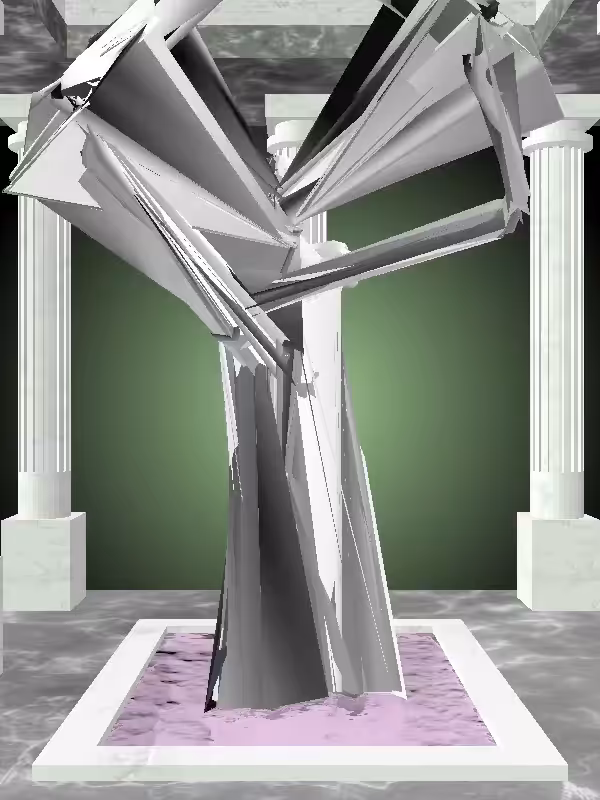 The Cheering Phantom Grey Woman #6261