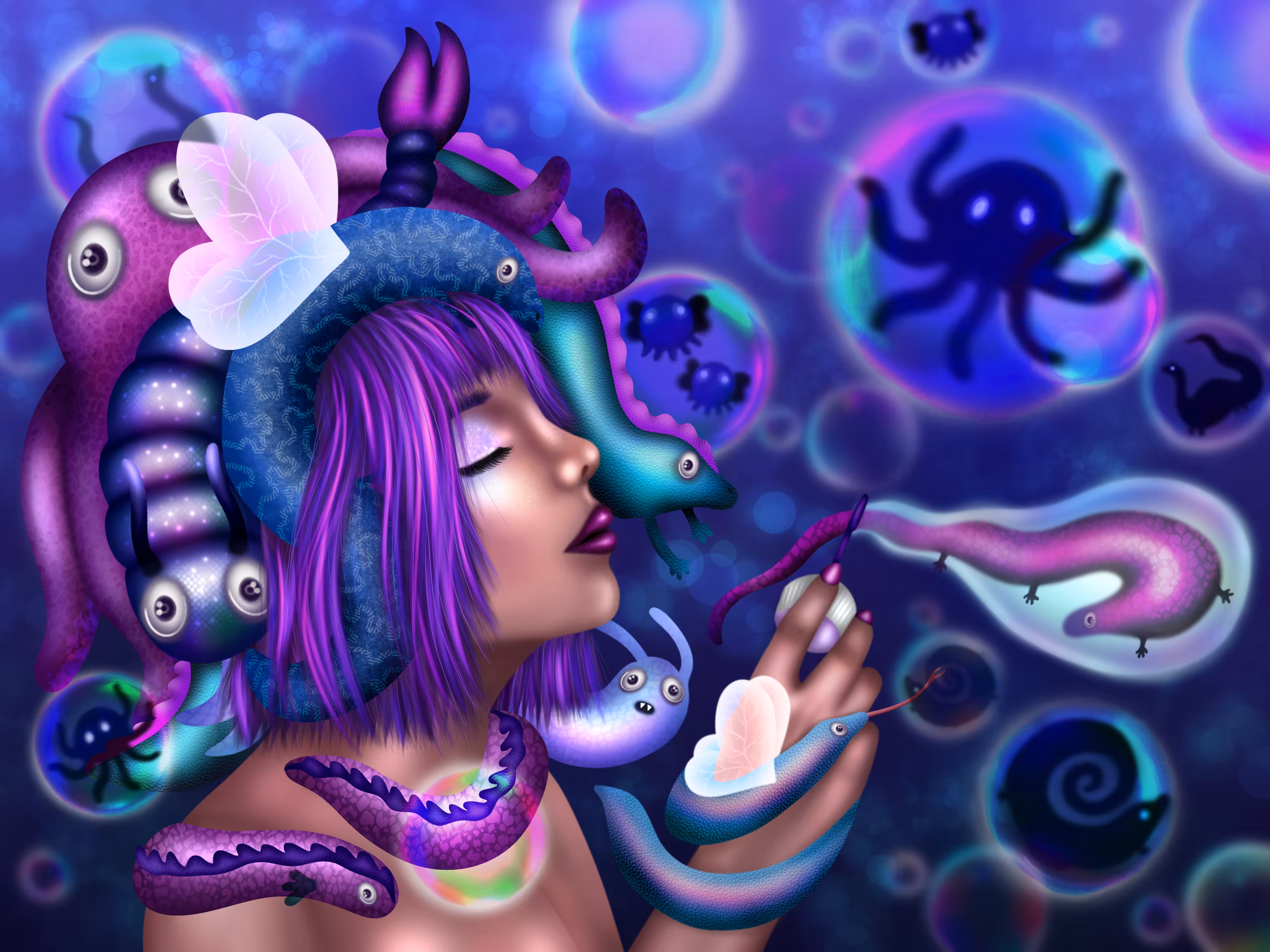 Bubble Slimes