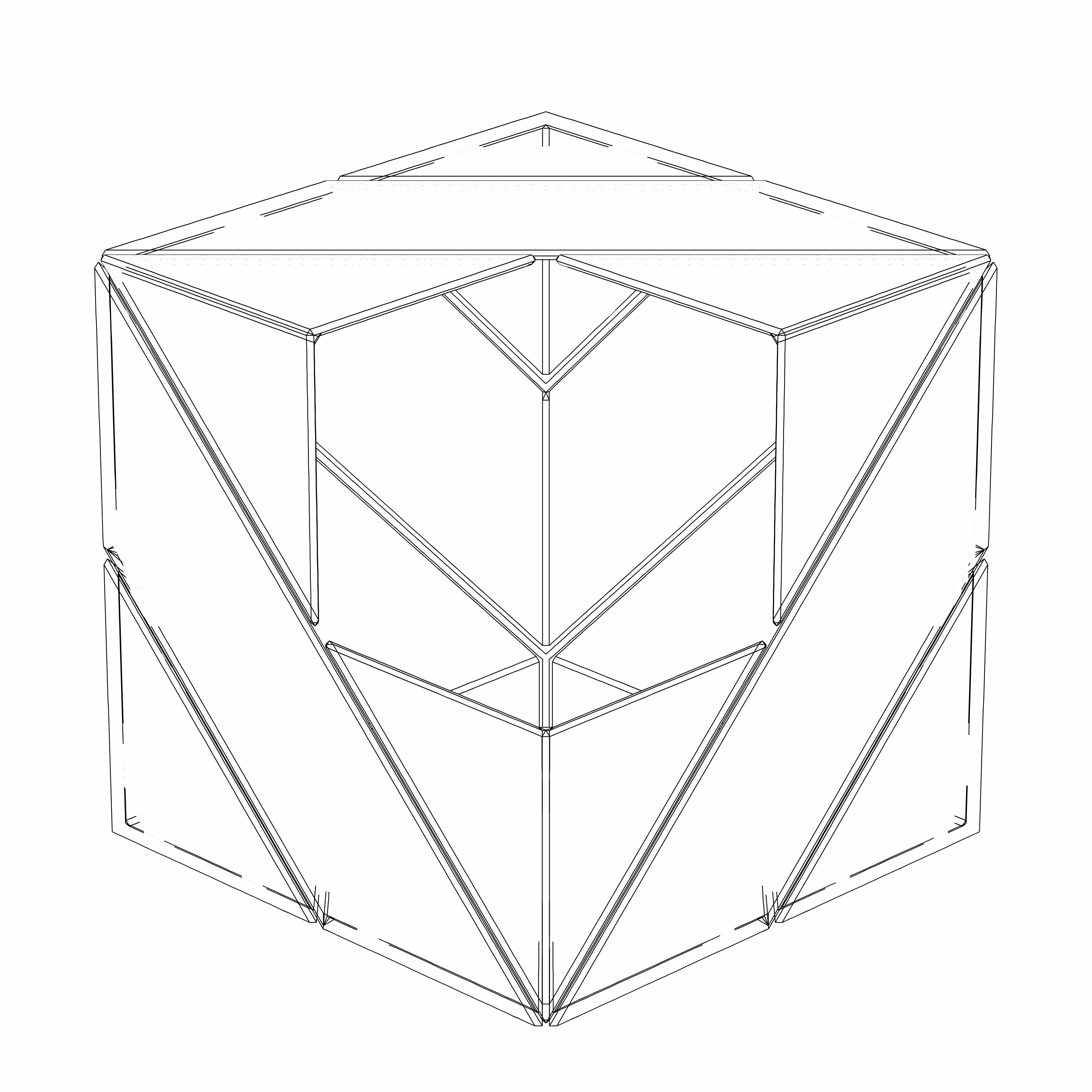 LL21 Alien Art Cube #990