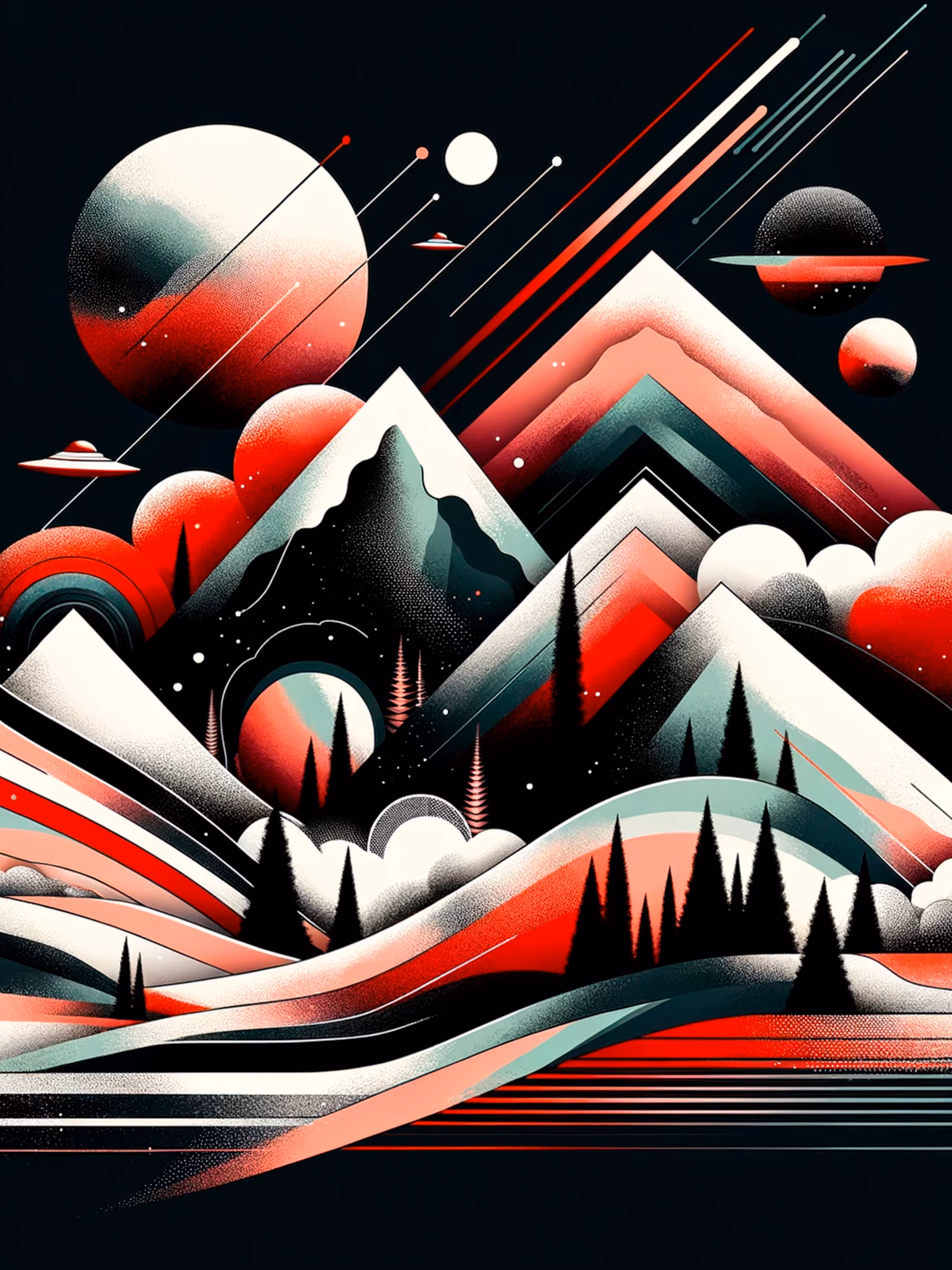Fiery skies #12
