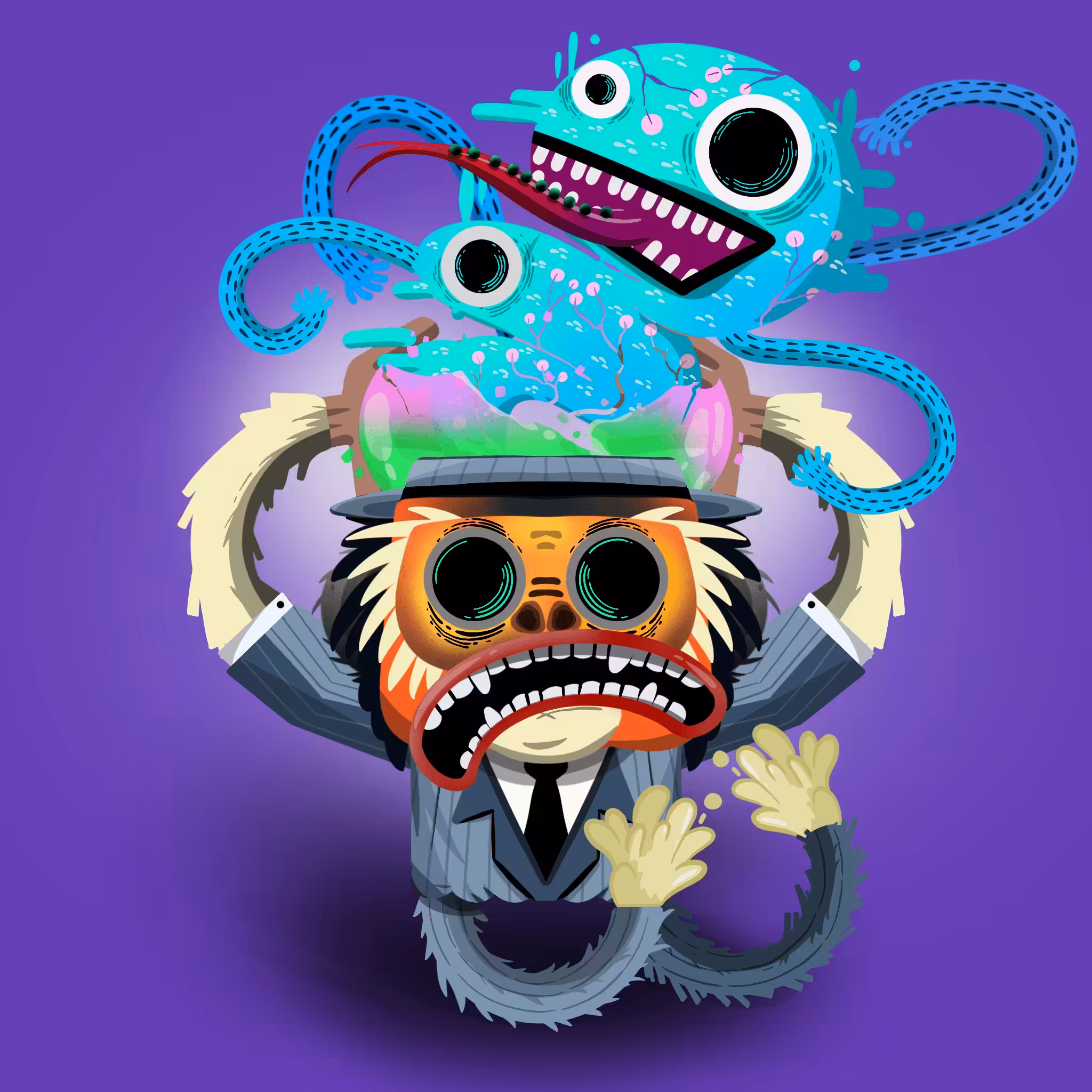nightmare of mafia ape 032