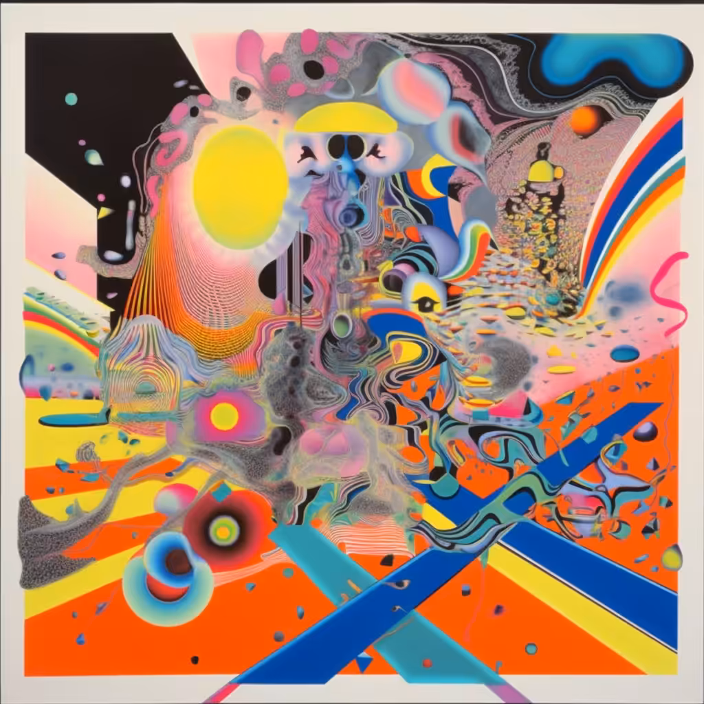 Surreal Chroma: Mindscapes in the Sky