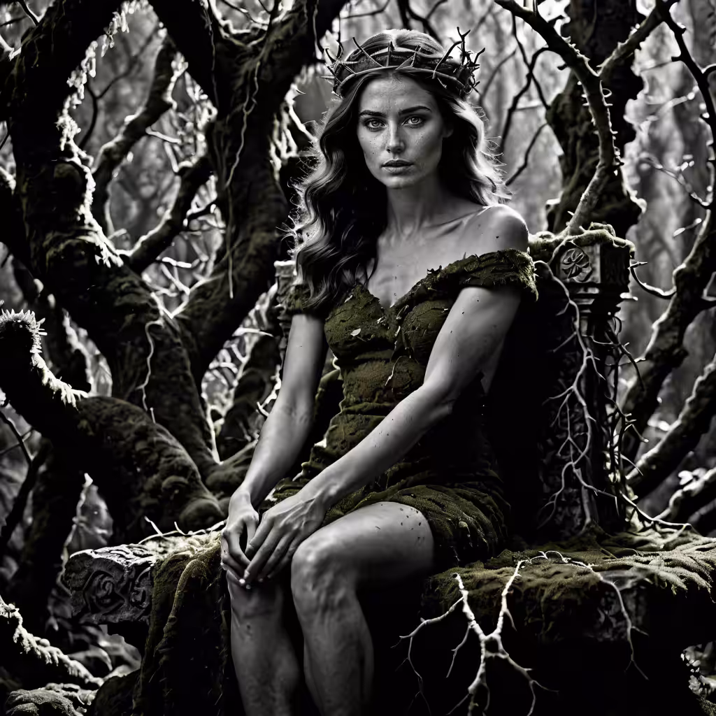 Hybrid Aesthetics: Crowned by Thorns, Rooted in Silence