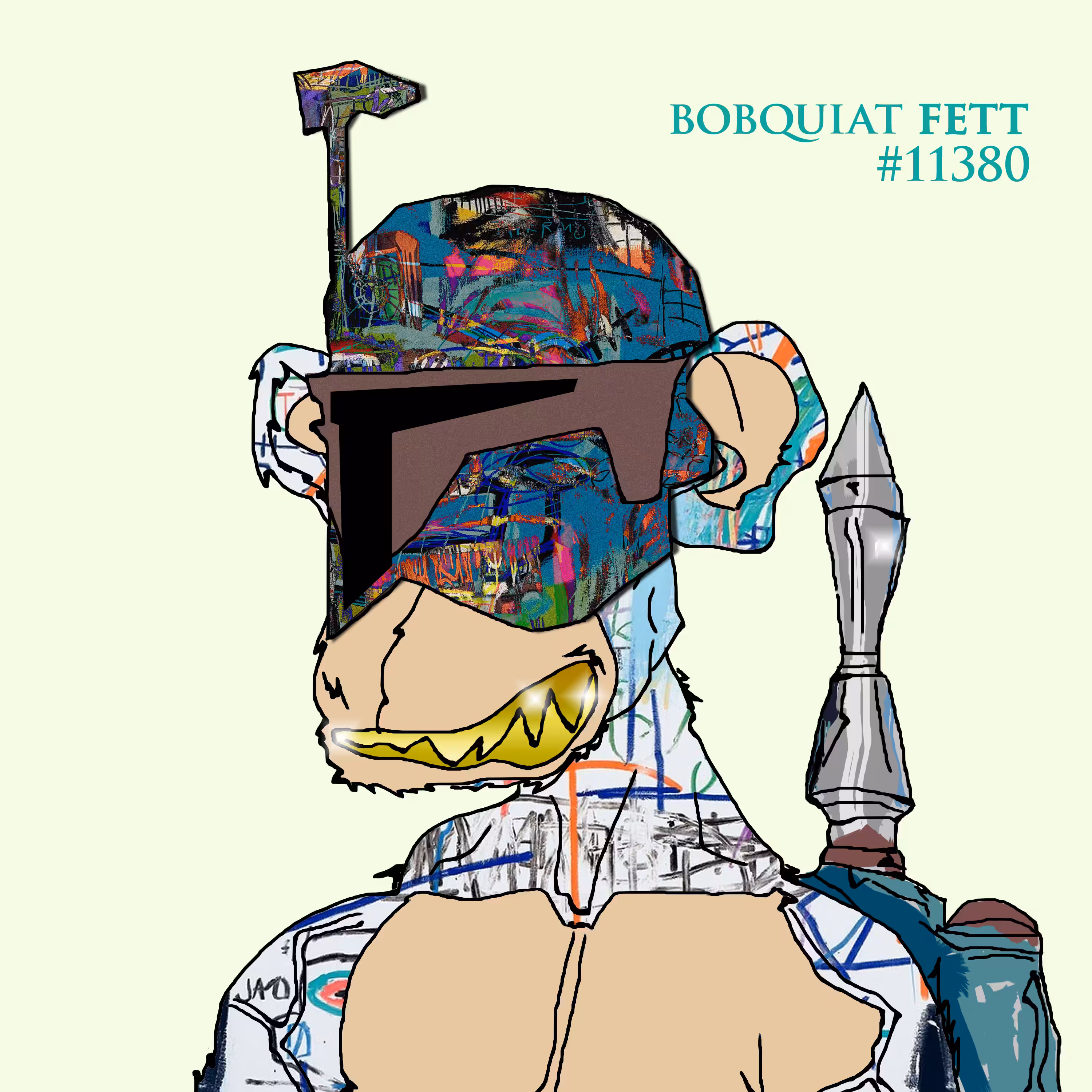 Bobquiat Fett Ape #11380