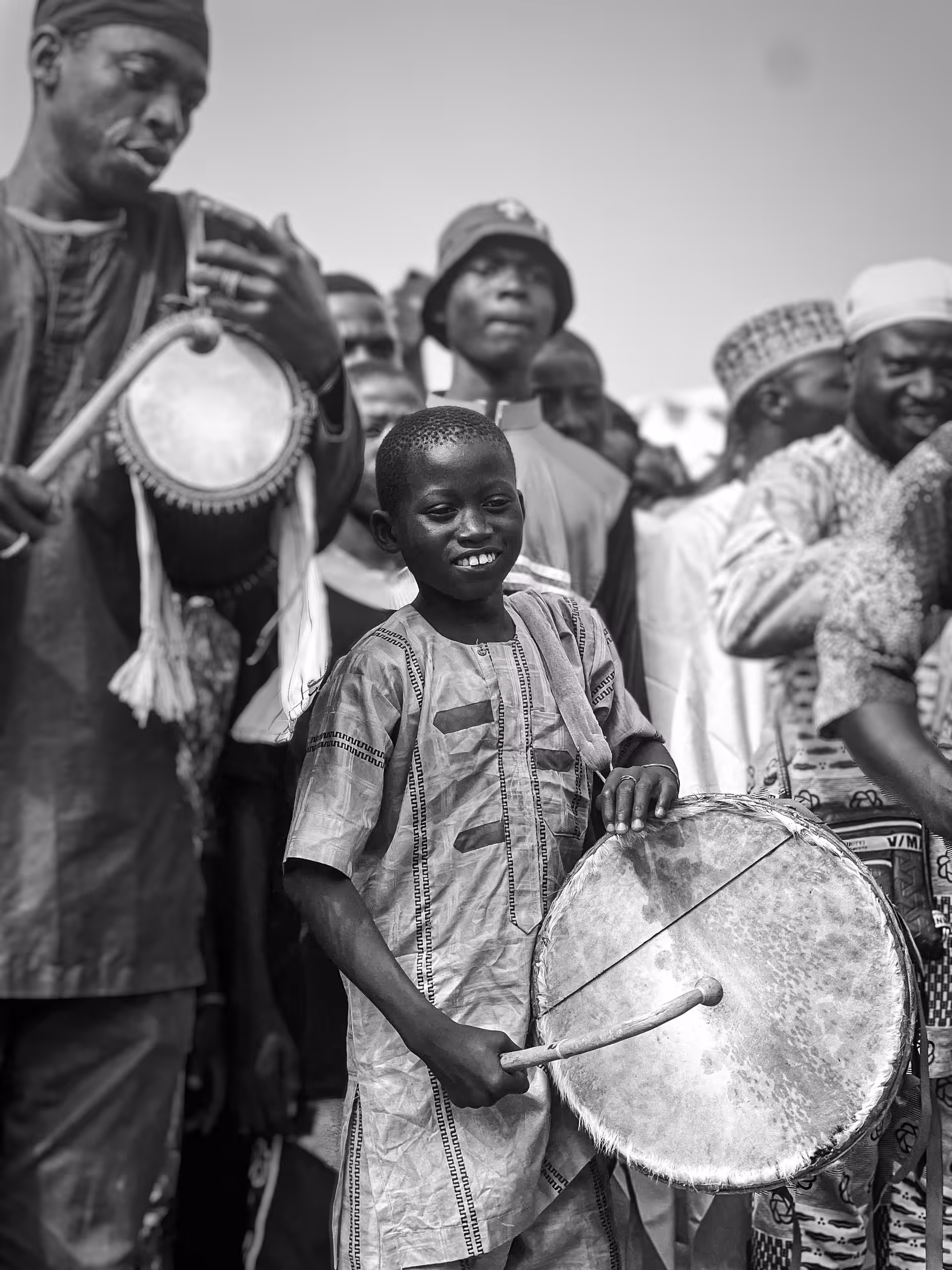 The Joyous young drummer
