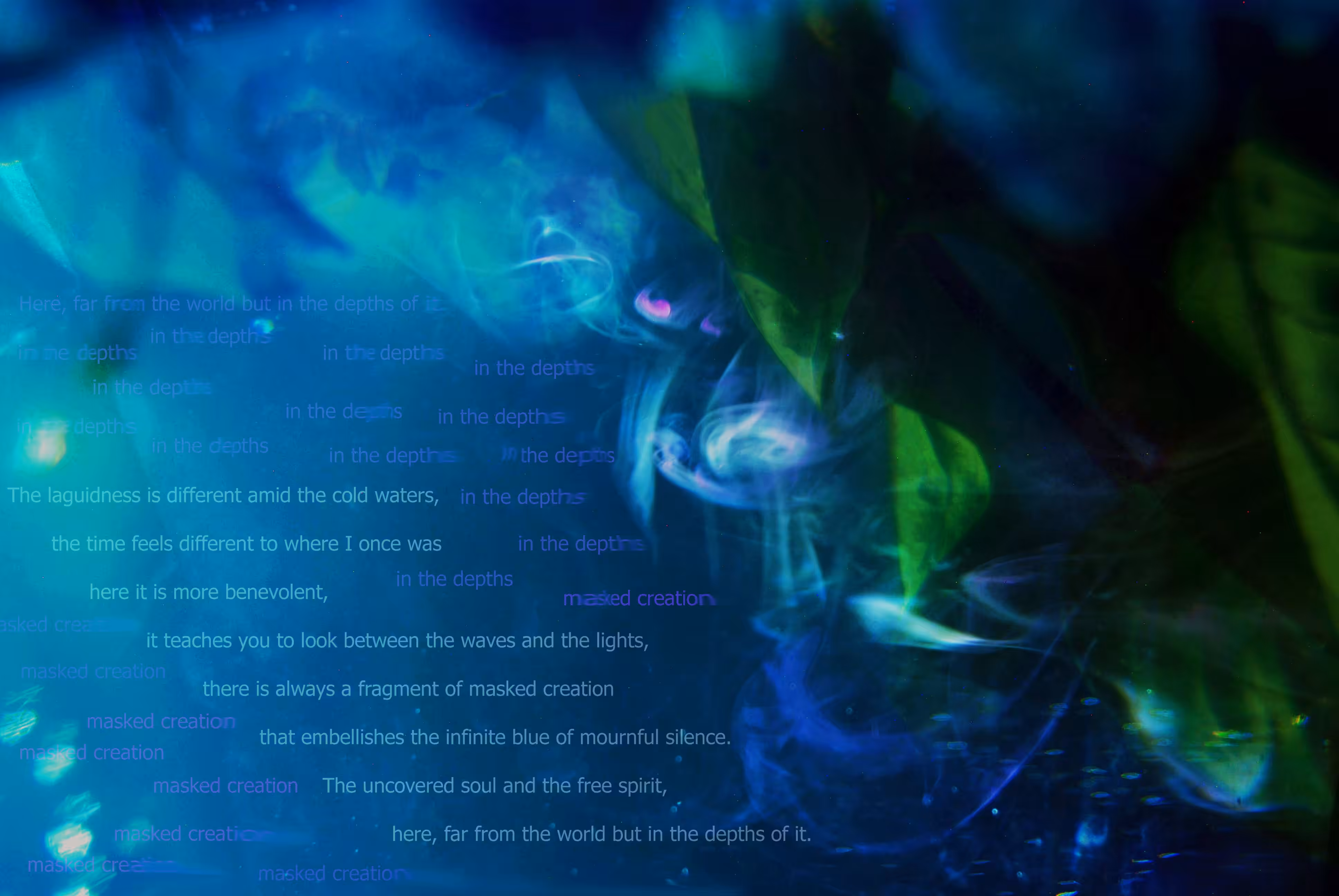 The deepest blue