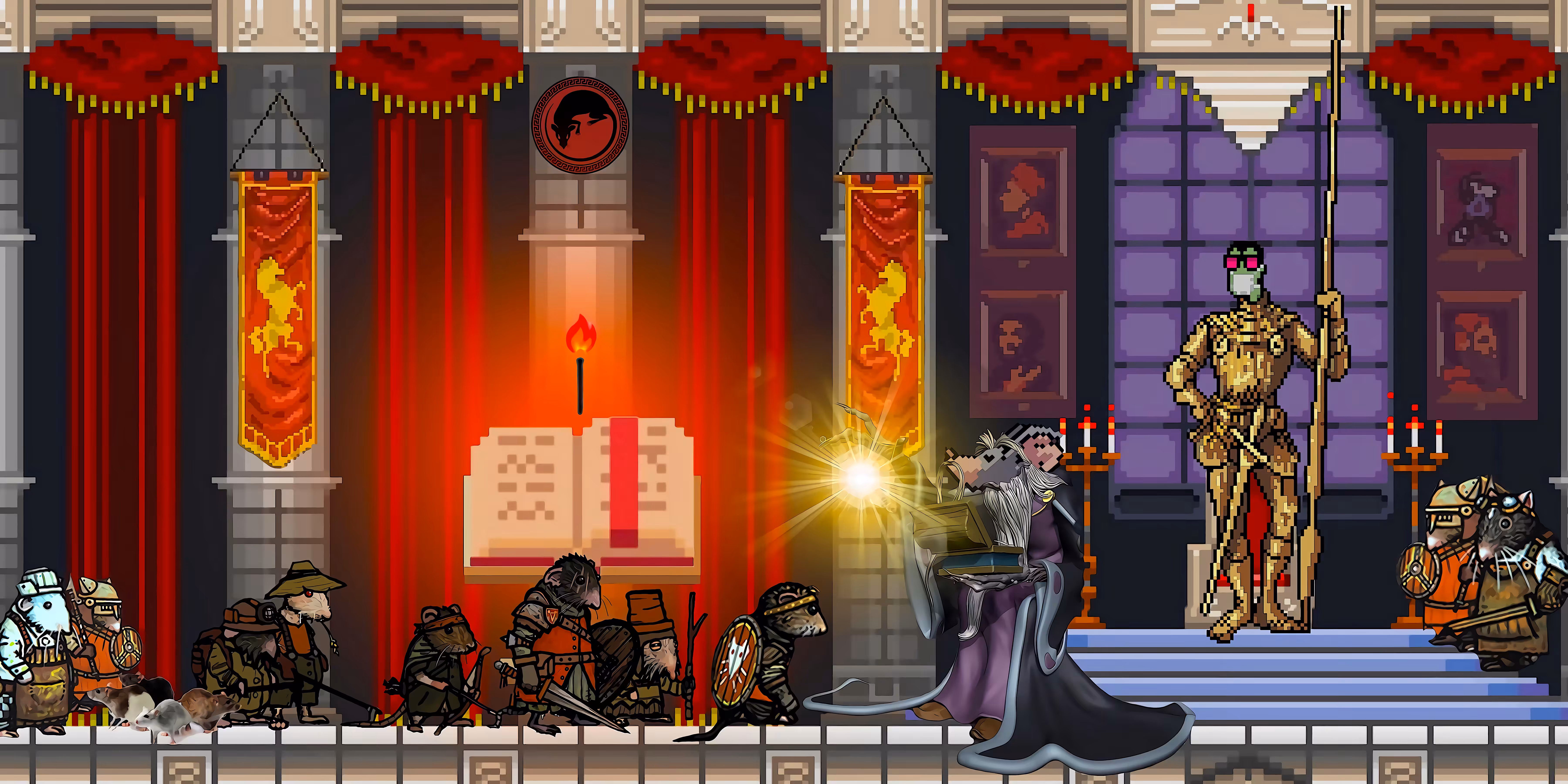 RATA BESTOWING BLESSINGS ON THE RATLEGION