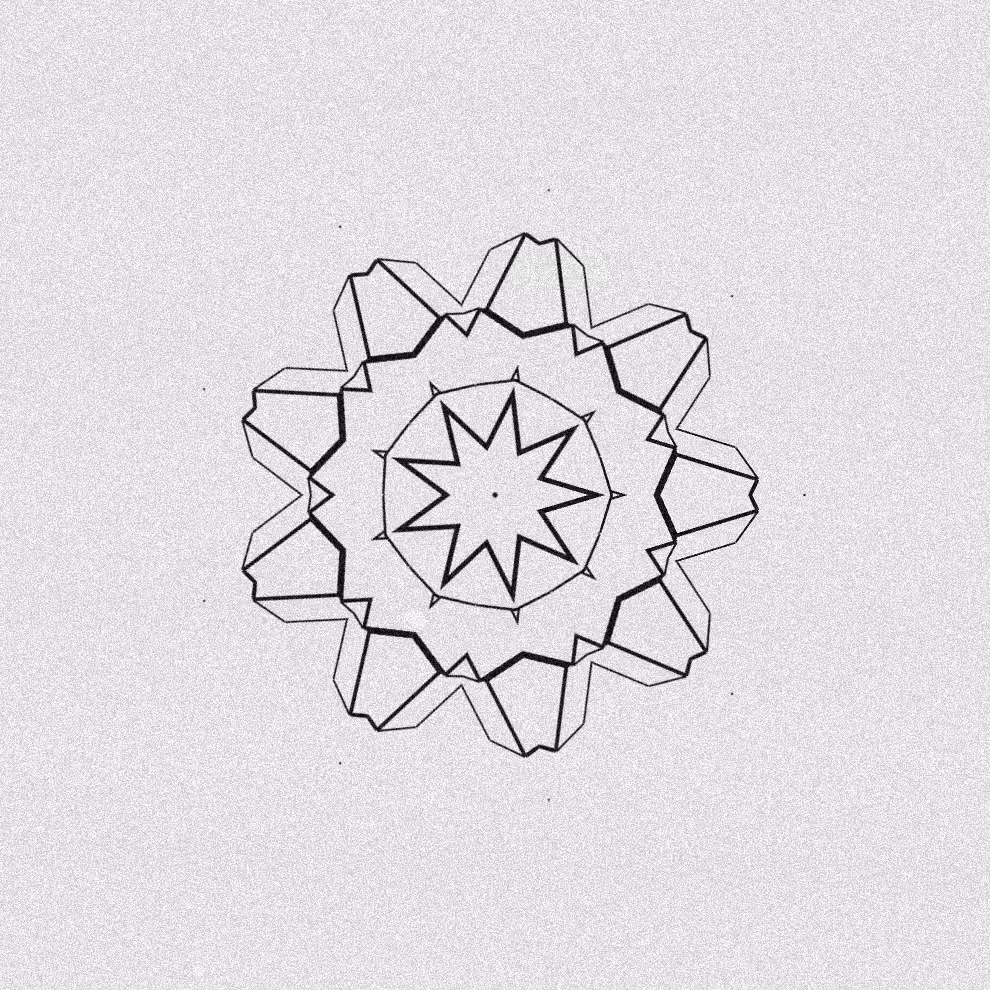 Monochrome Kaleido #117