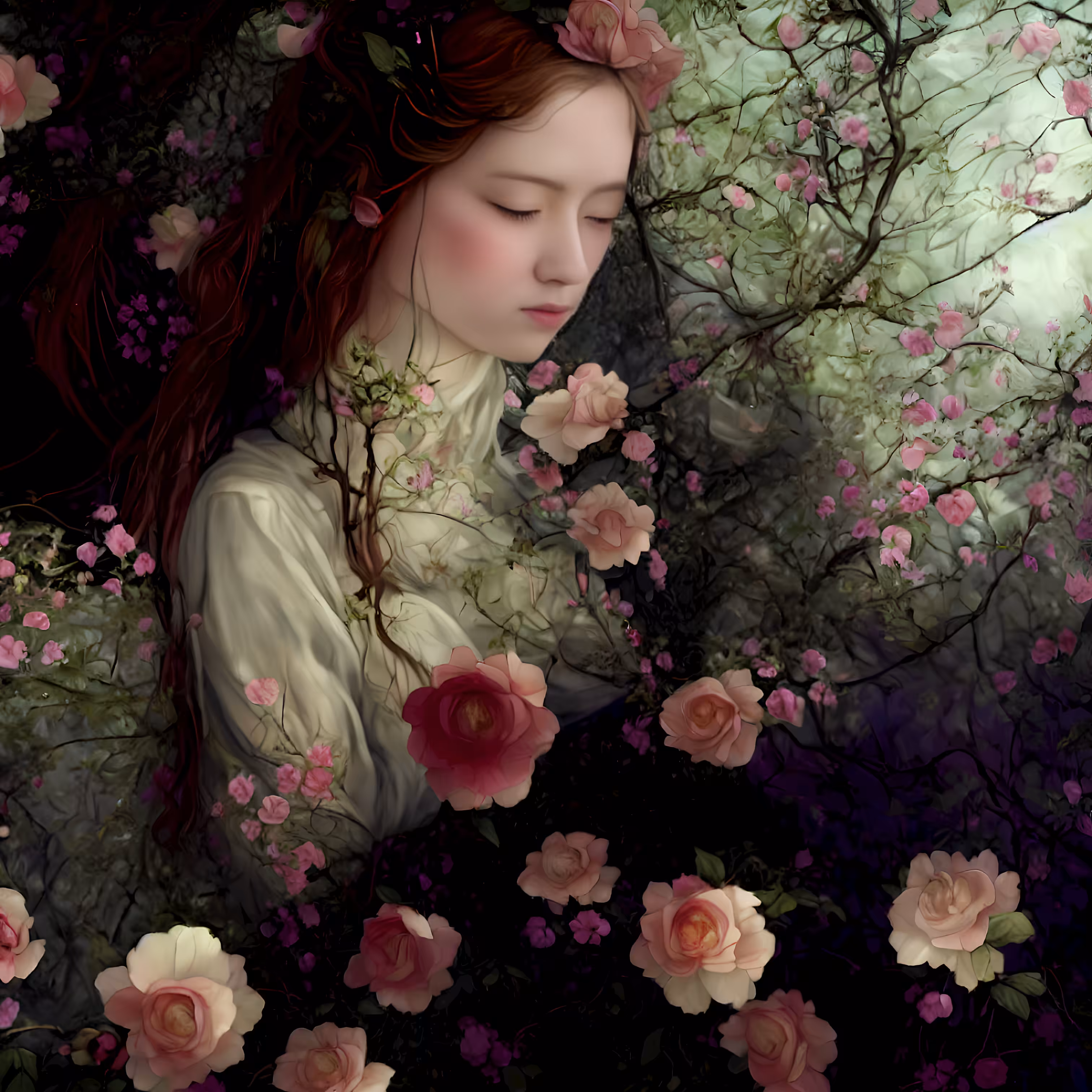 The scent of roses