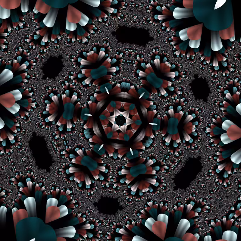 Fractal Flower #159
