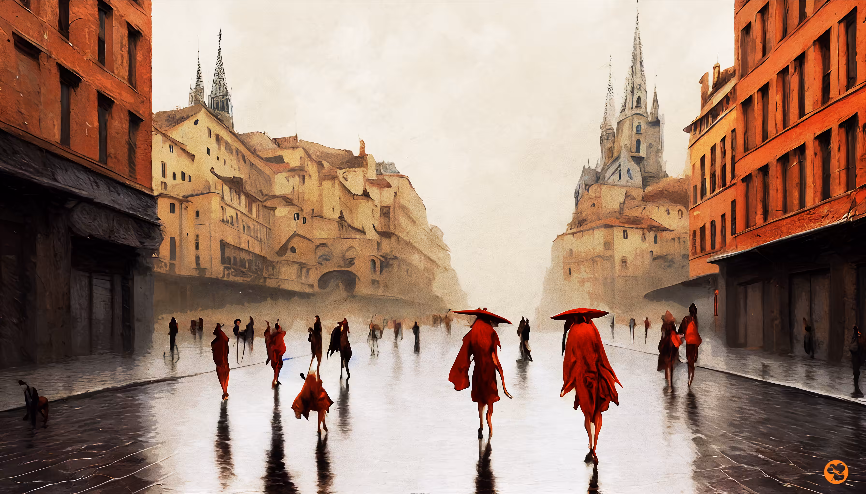 Gods of greed in shadow city