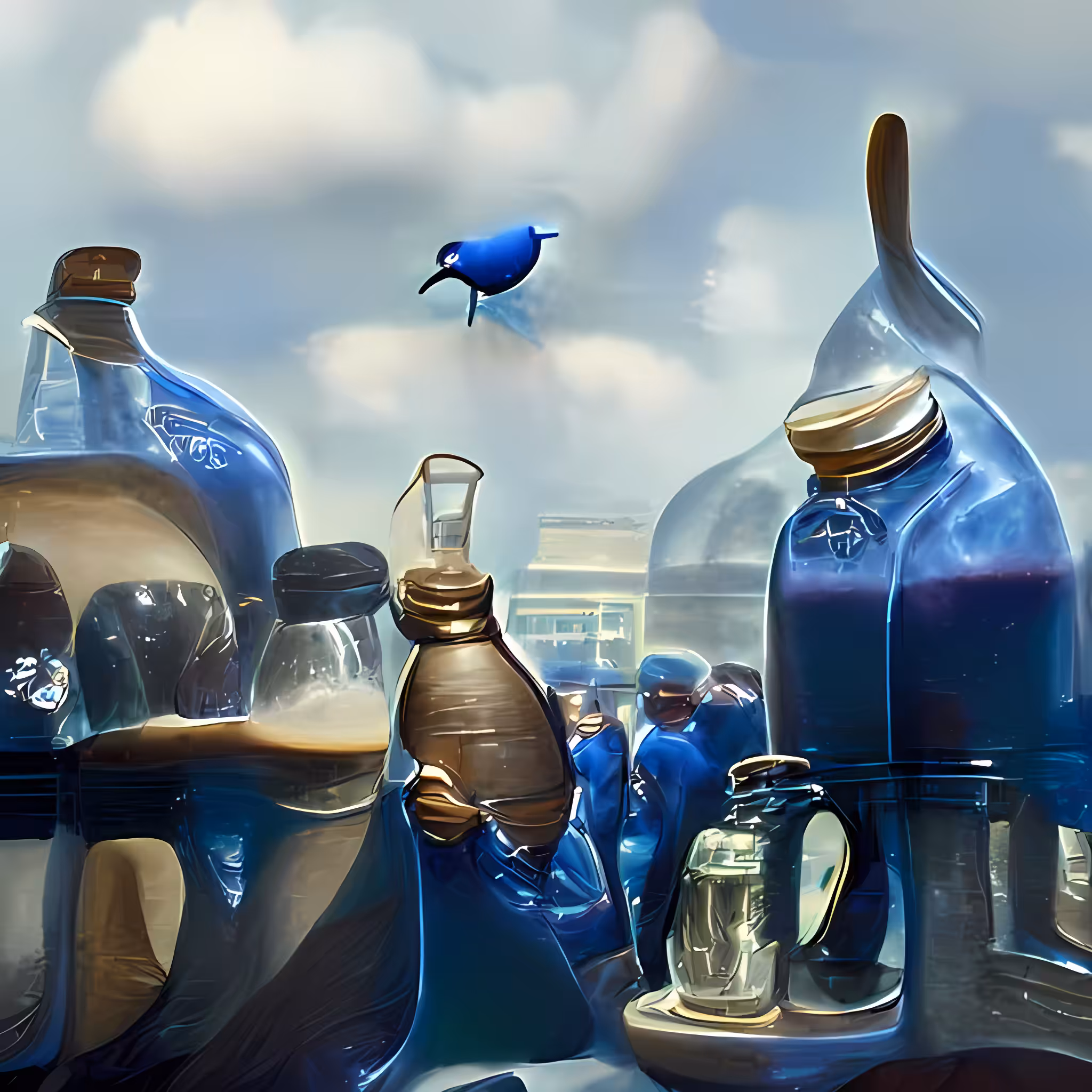 This is not a blue bottle - I