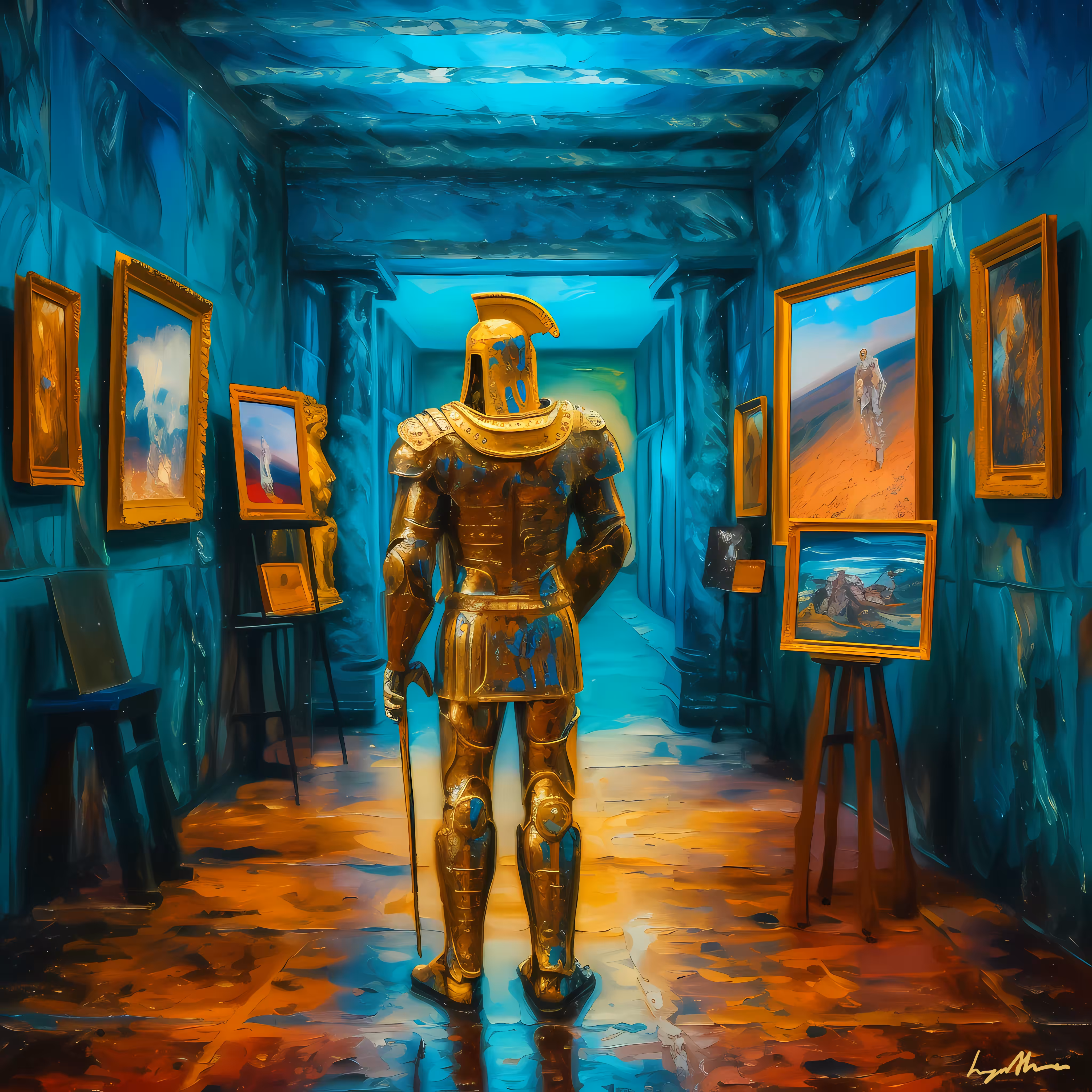 le collectionneur d'art