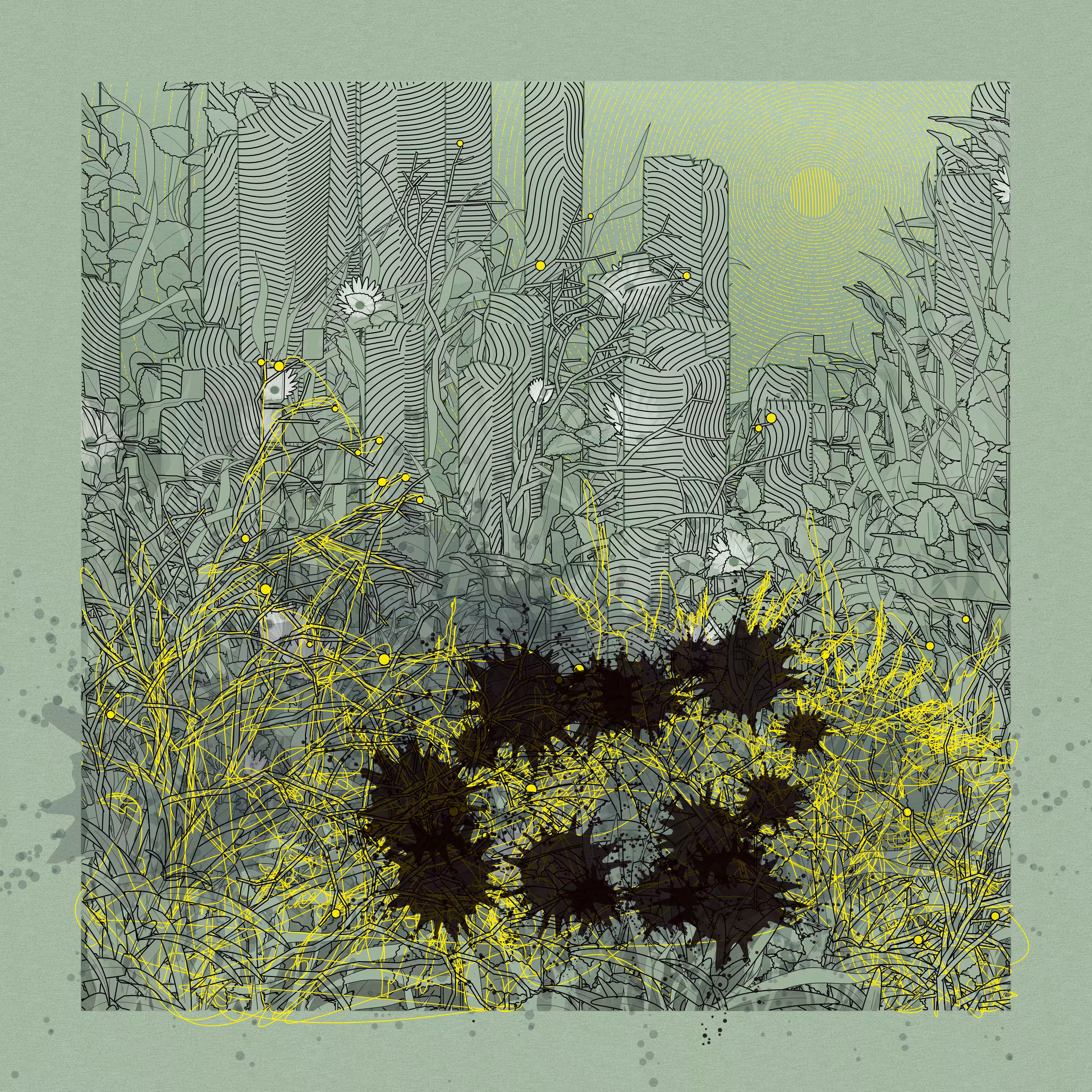 Landscape with Carbon Capture #7199