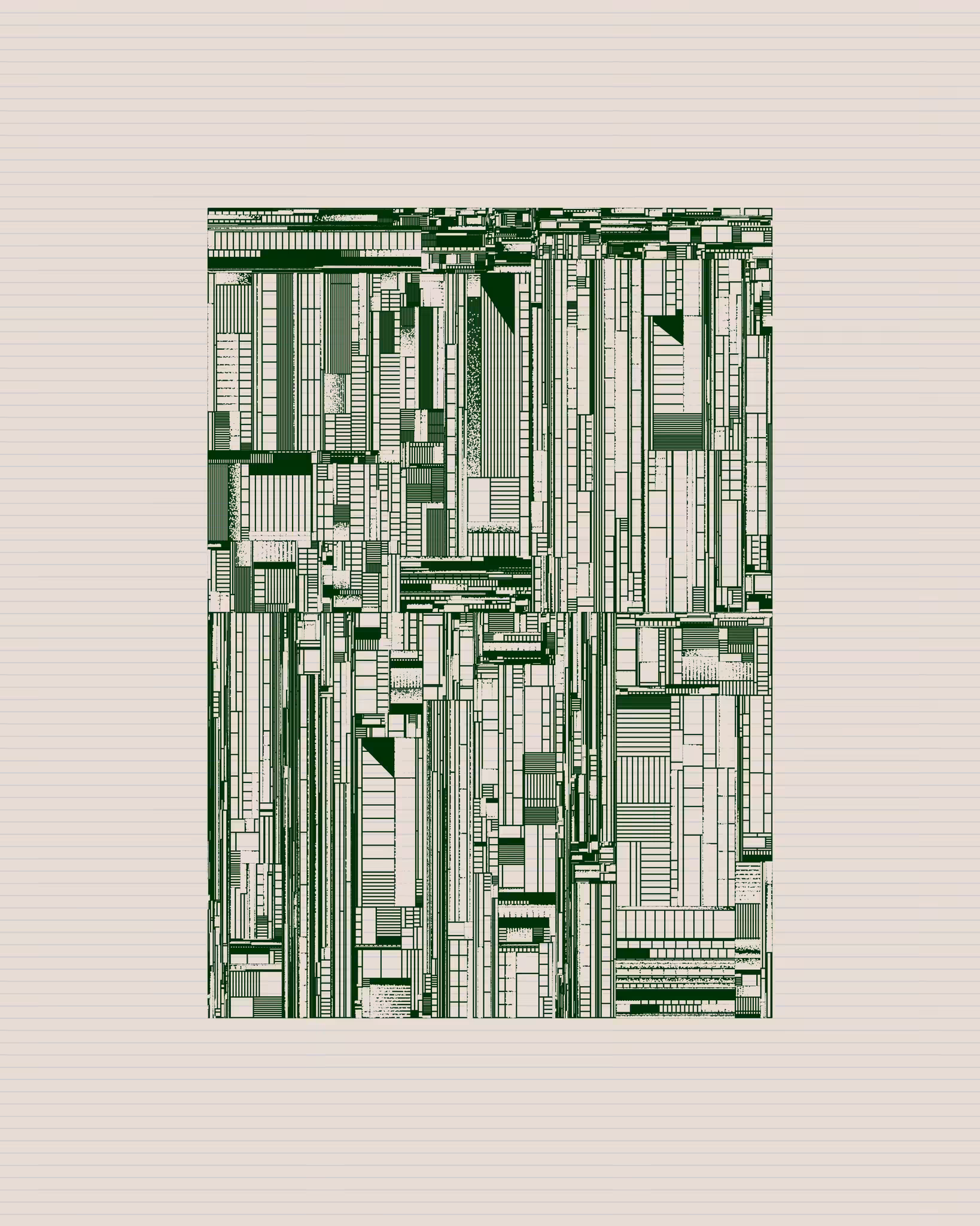Classic Generative Grid. Overdose #414