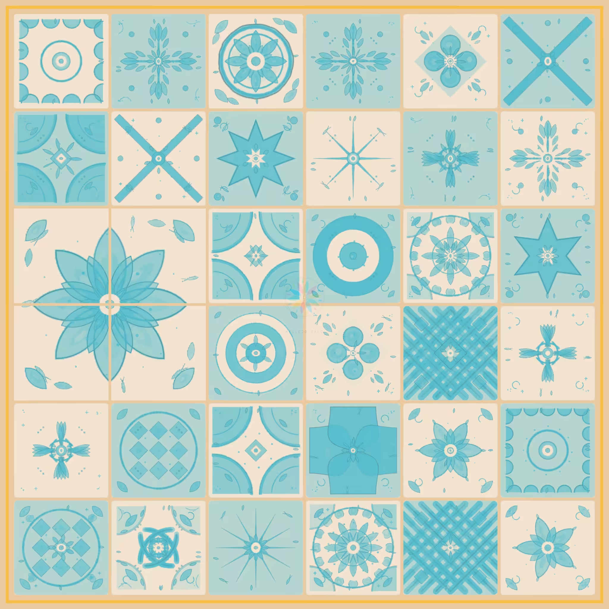 Azulejo Galo by Bryan Brinkman #99