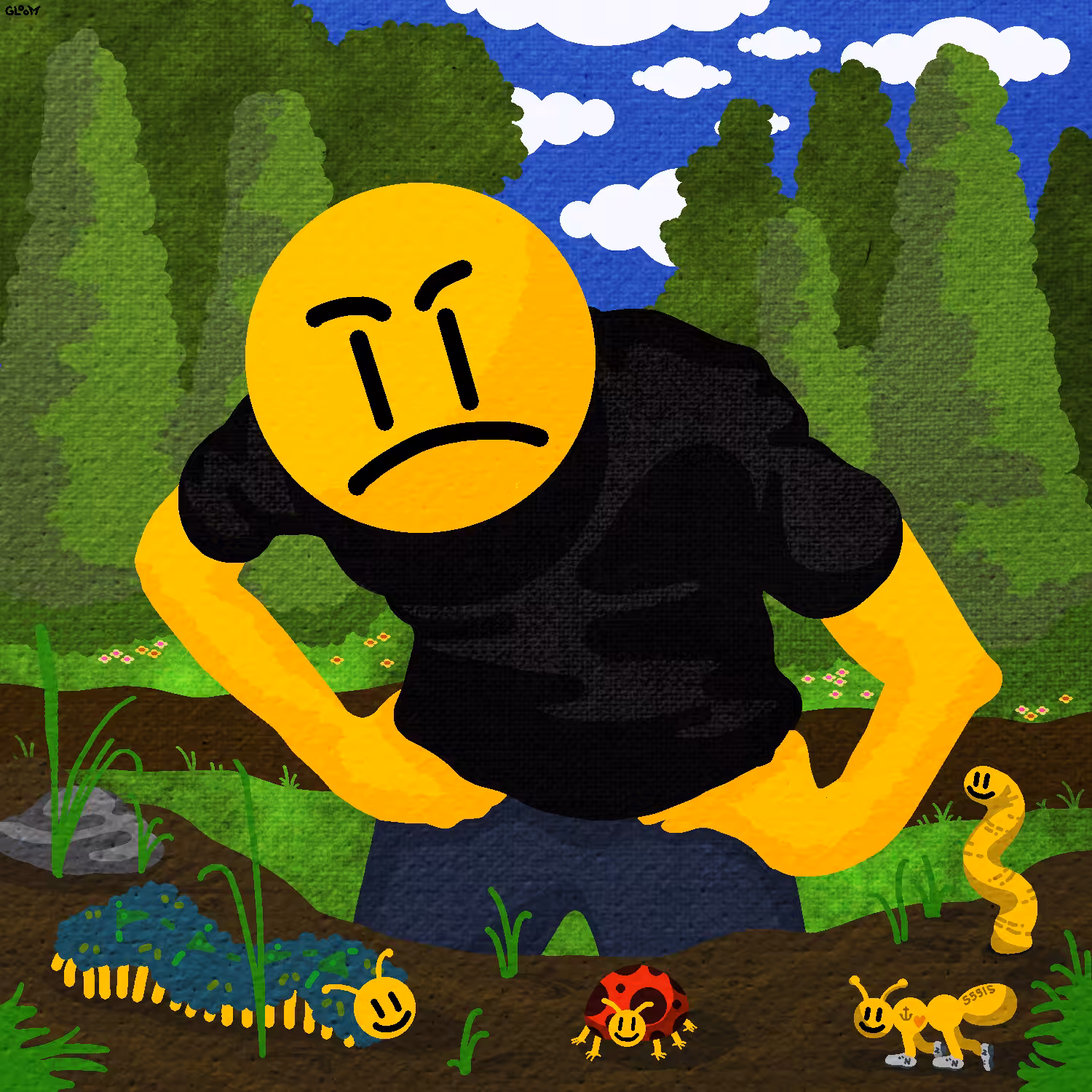 Angry Man Goes Outside for the First Time