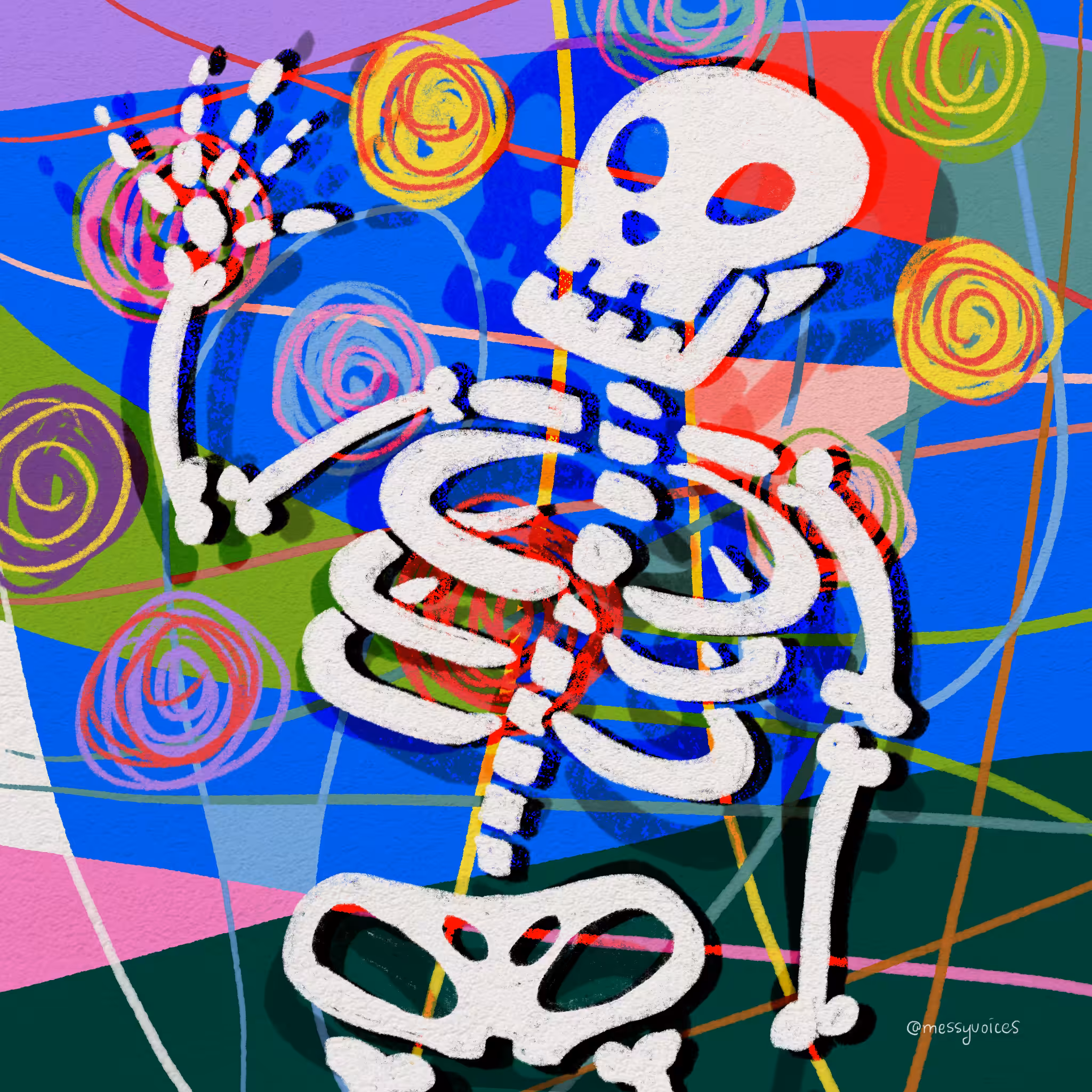 Bones Say Hi