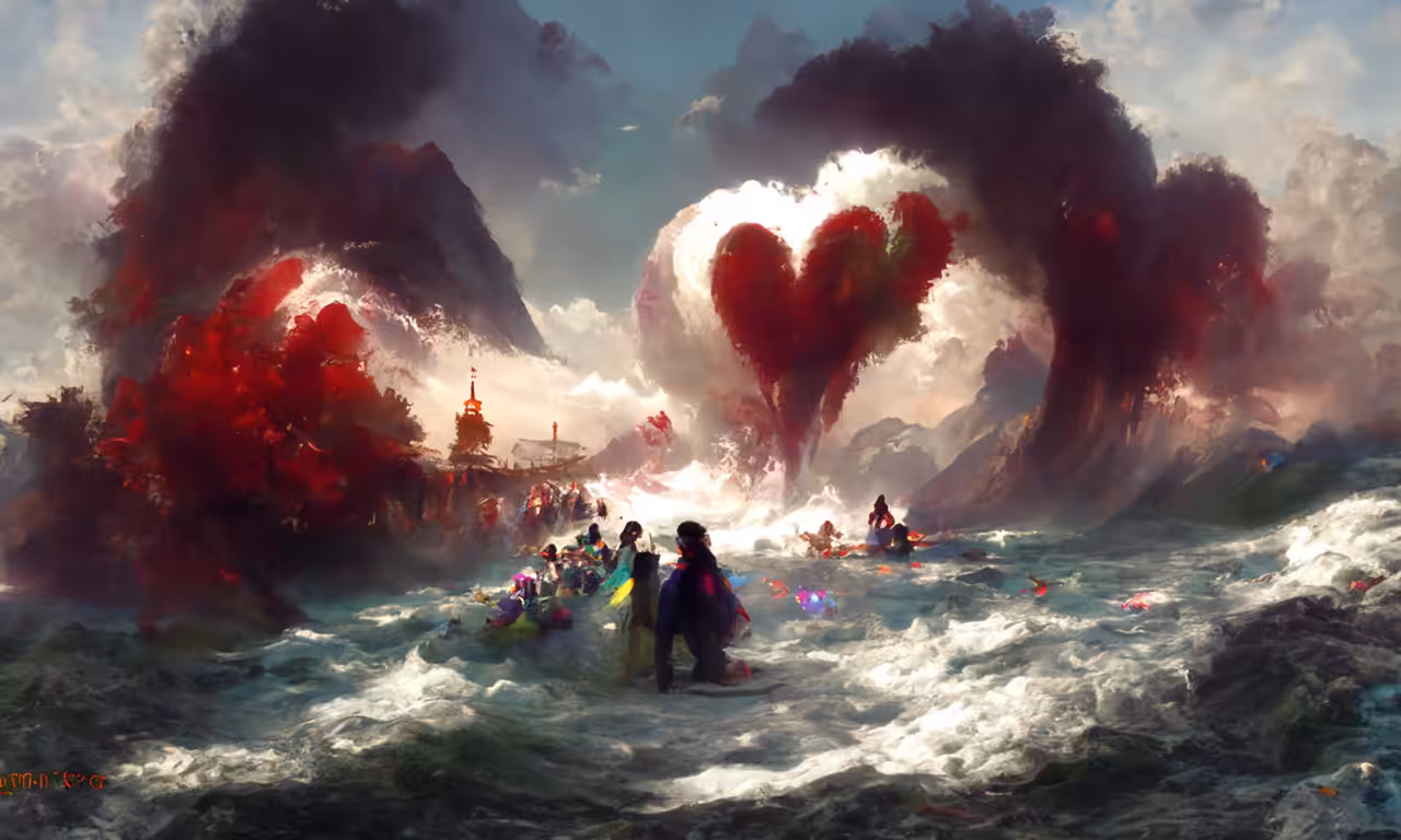 Heart Wave #3