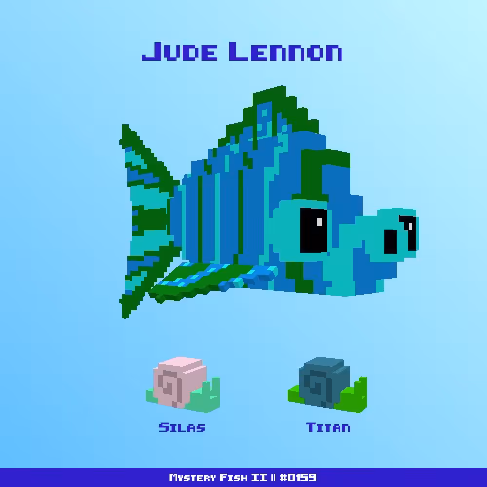 Jude Lennon :: Mystery Fish 0159/1000 