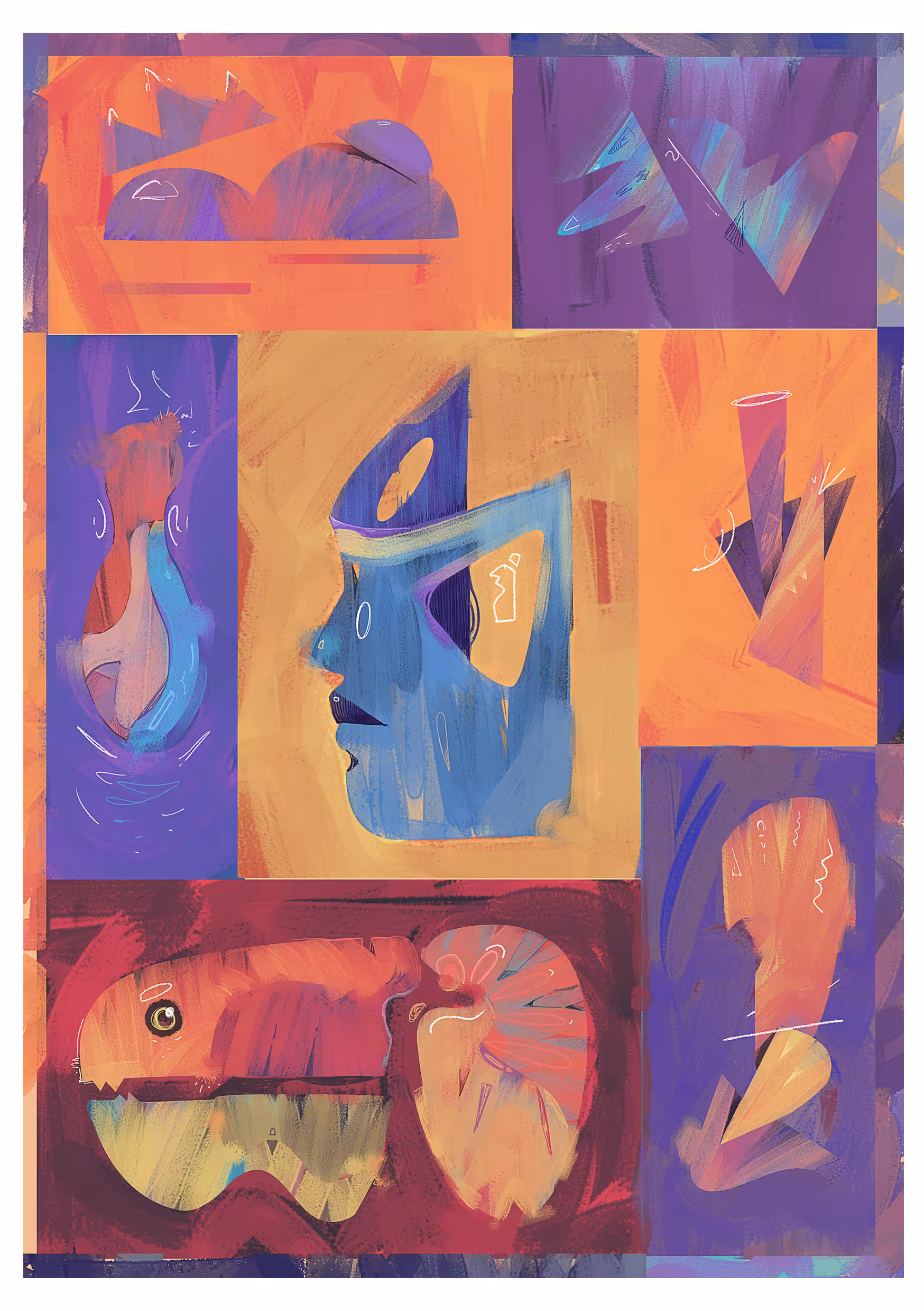 Big Pile of Calming Colors - 04