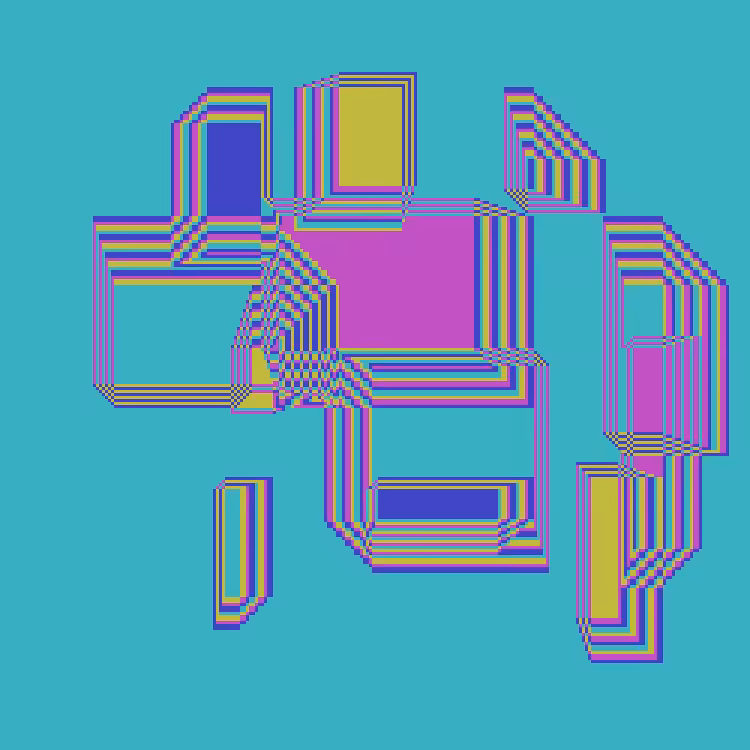Superimposed Rectangles #68