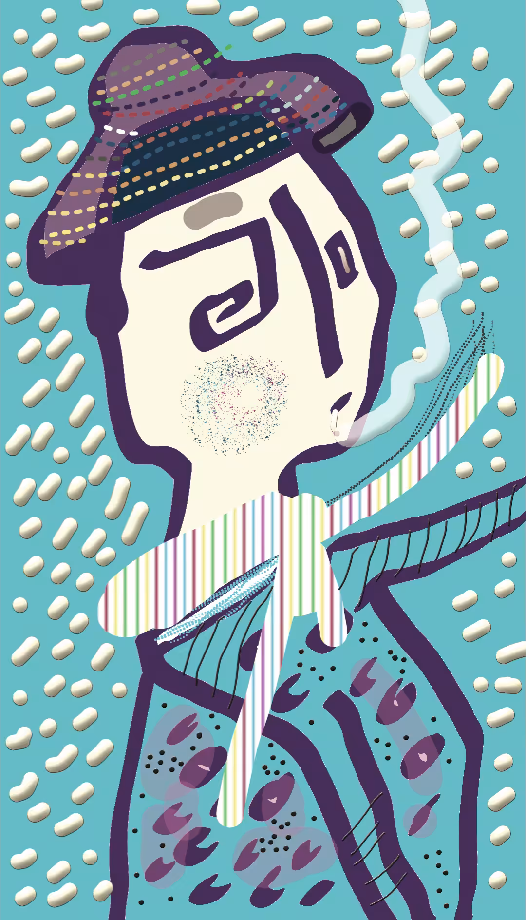 A strange artist