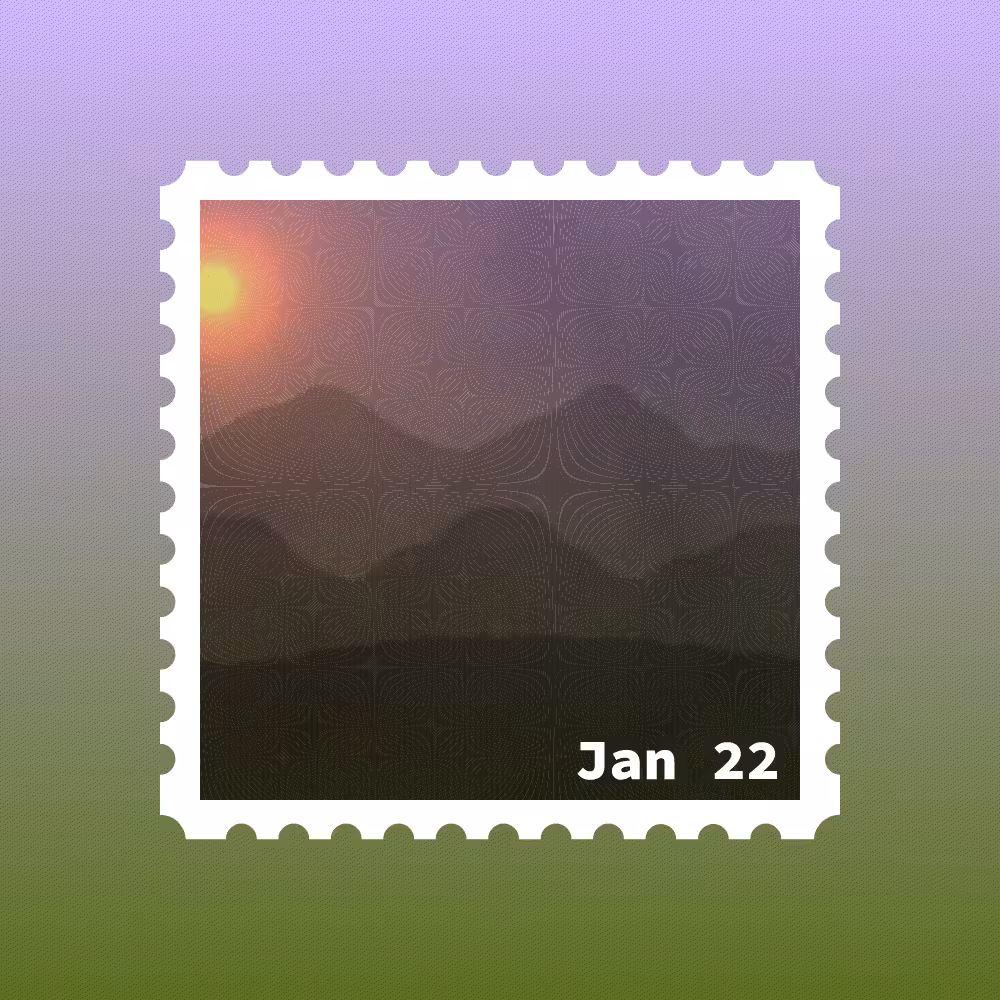 January 2022 stamp #35