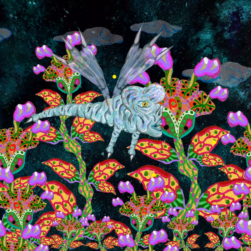 Fireflies and Flower Gardens #70