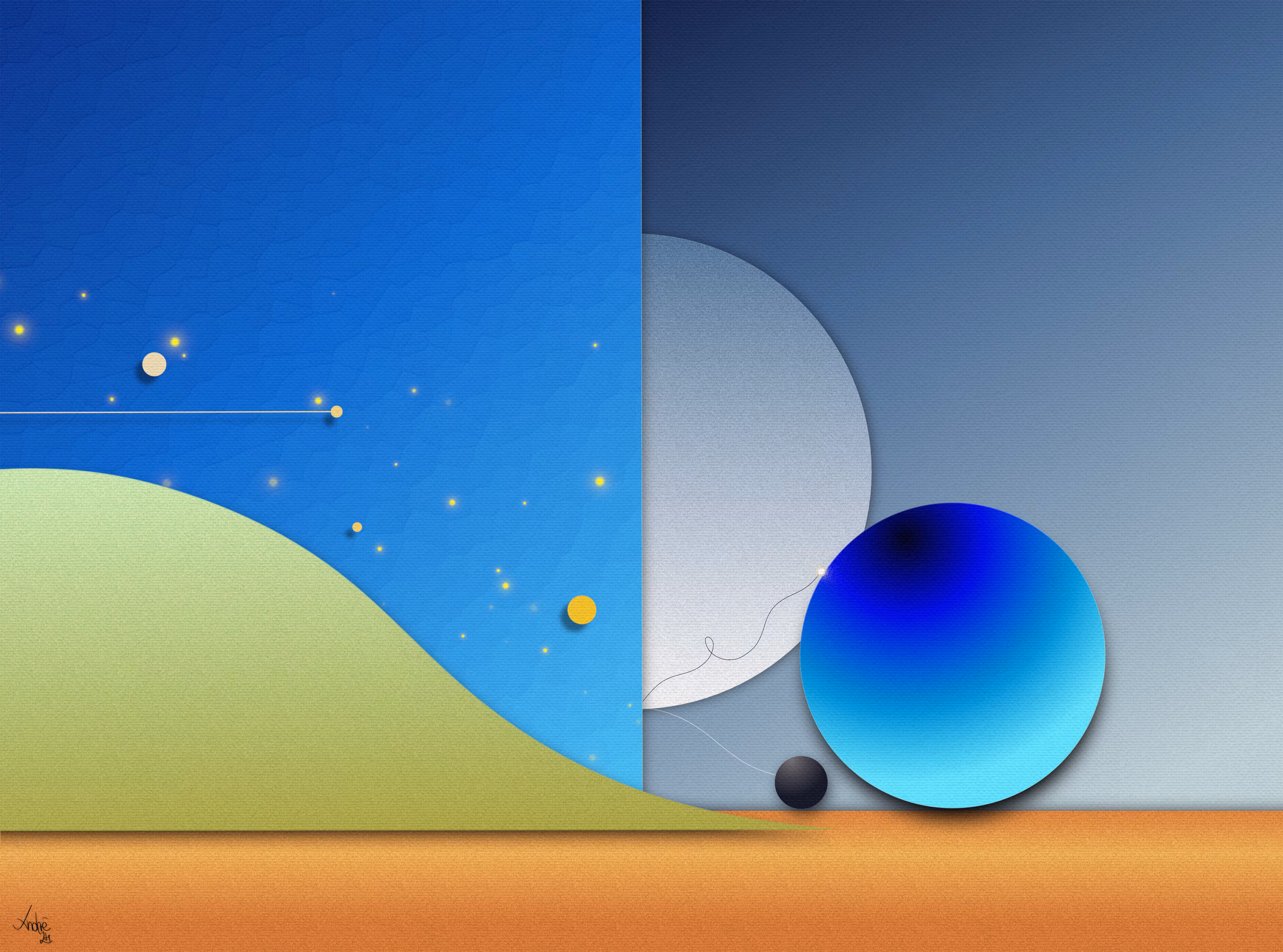 Équilibre de Lumière (Blue Version)