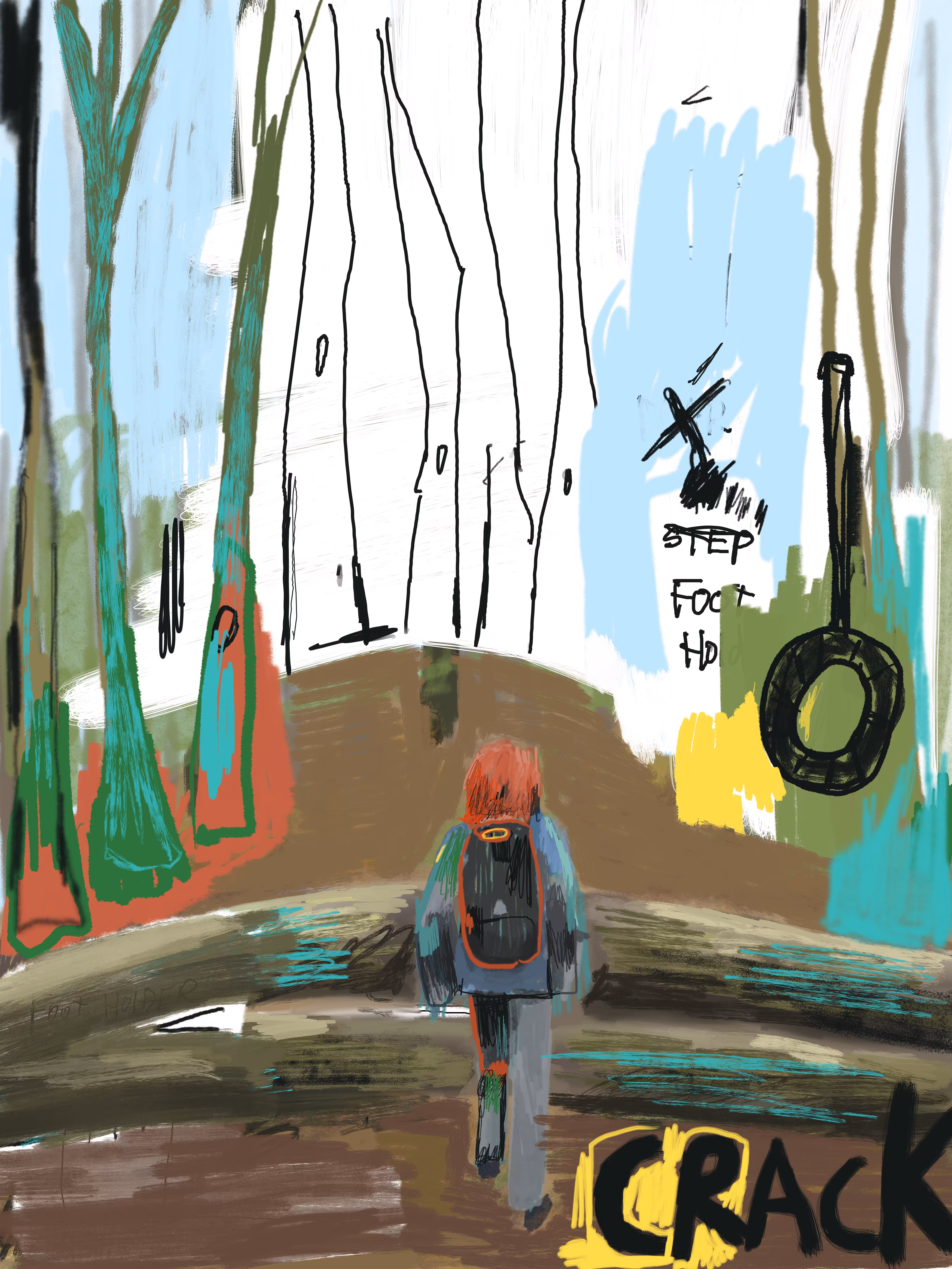 Crack in The Woods