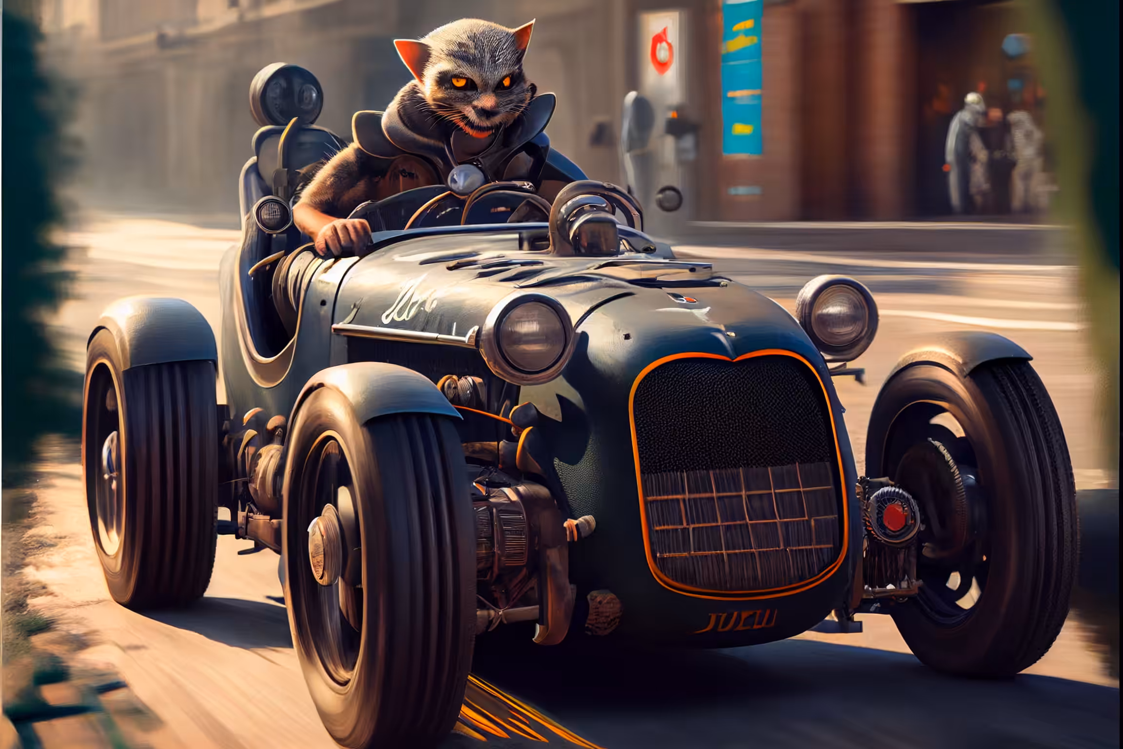 A.I. Creations: Racing Cats, Hunting Rats