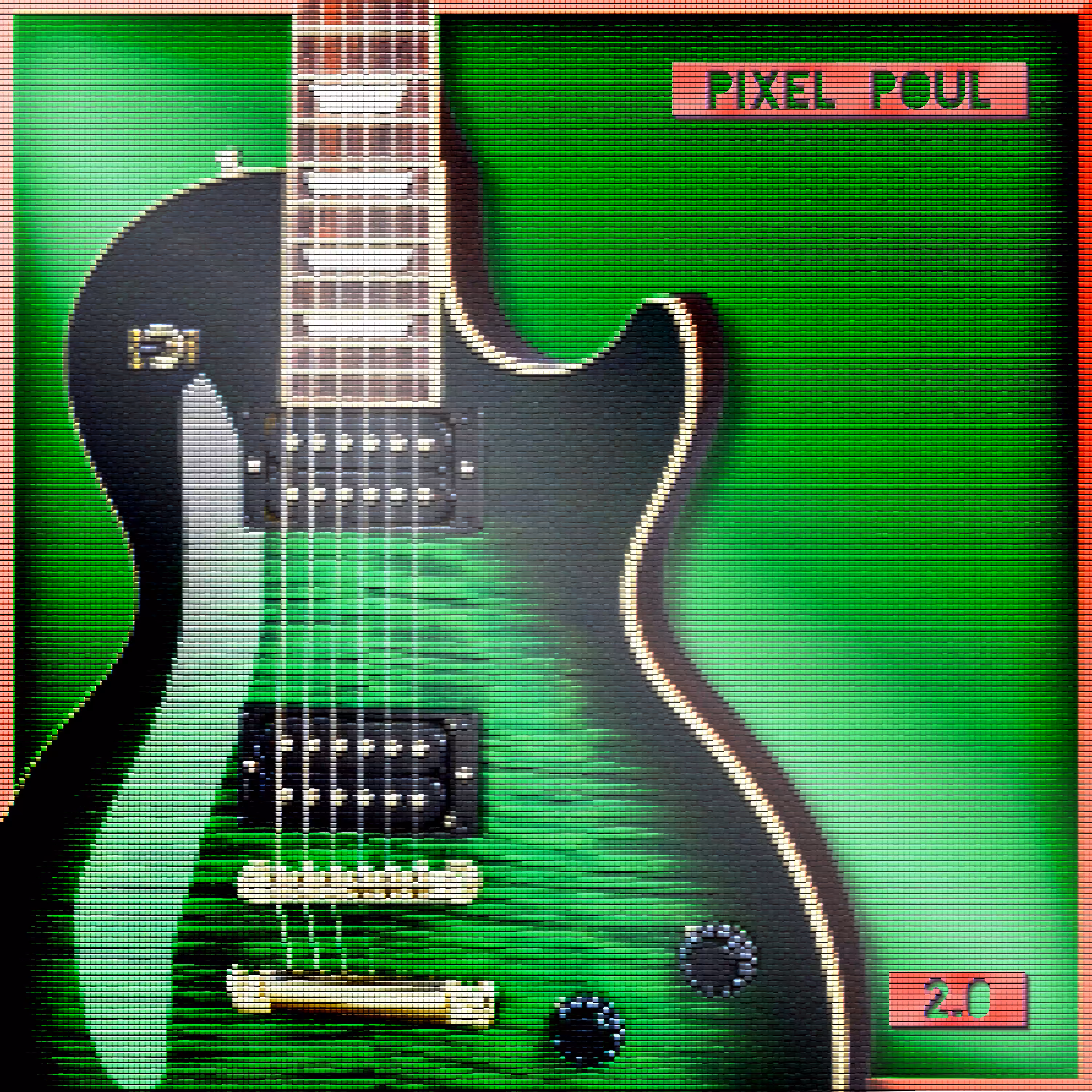 Pixel Poul 2.0 (Pixel Guitars)