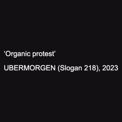 ‘Organic protest’

U...