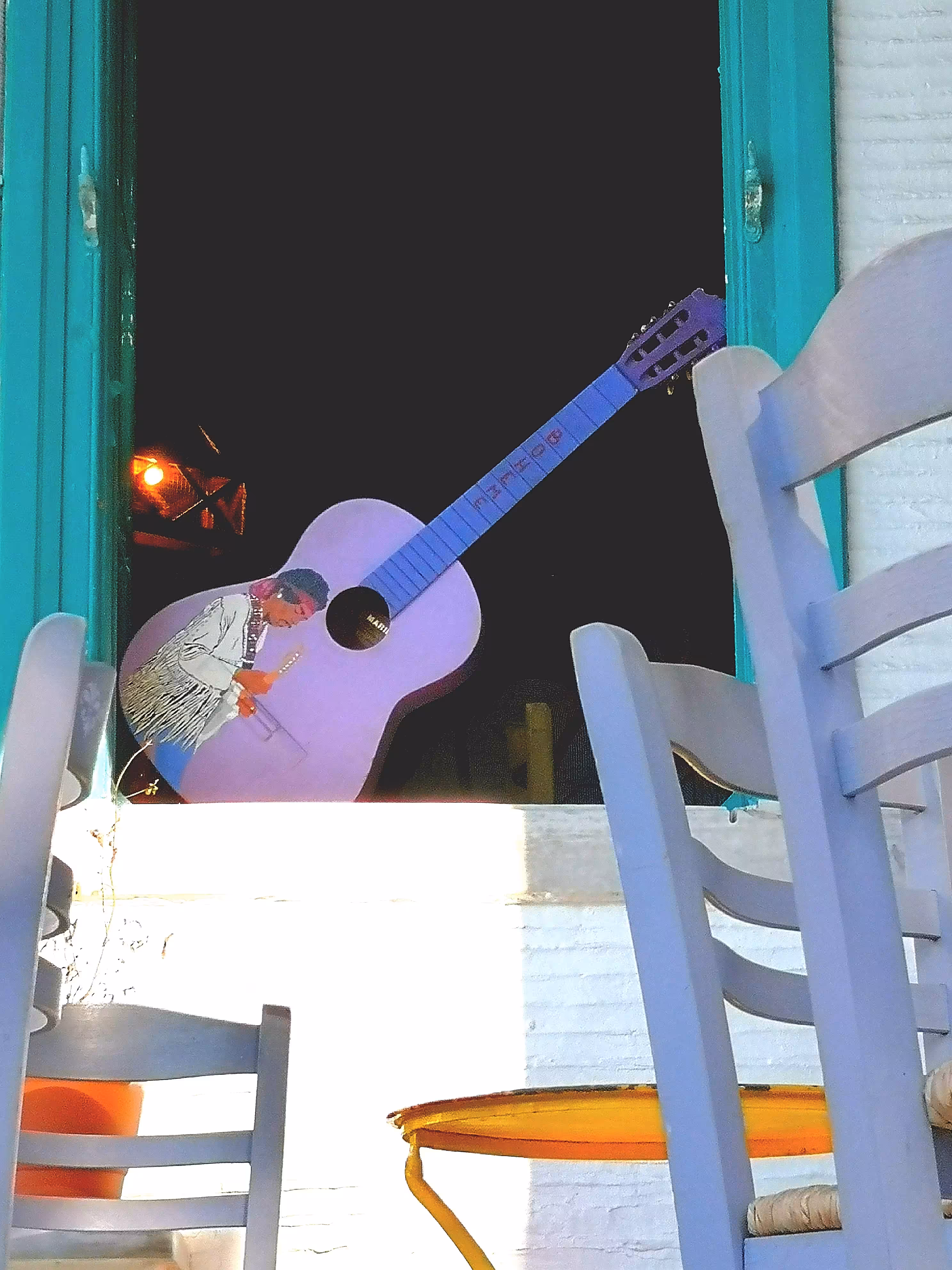 the guitar 
