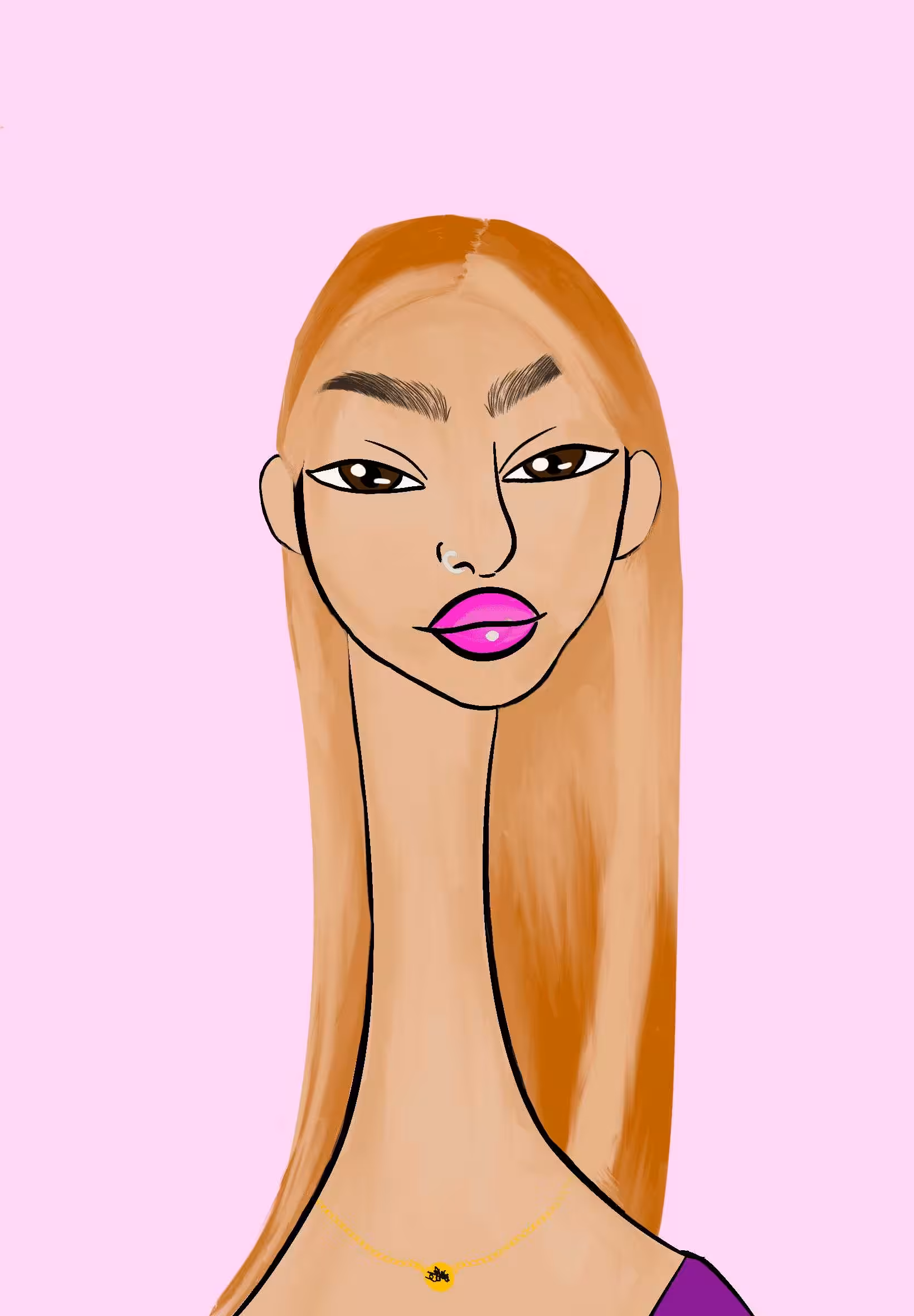 Long Neckie Ladies: Long Neckie Lady #530