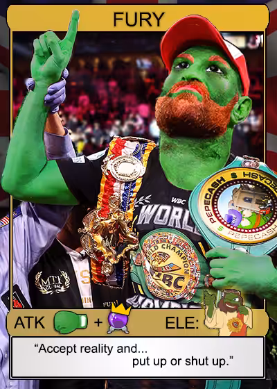 TYSONFURY | Series 2 Card 86