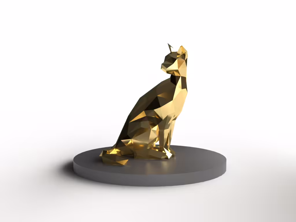 Cat (Gold)