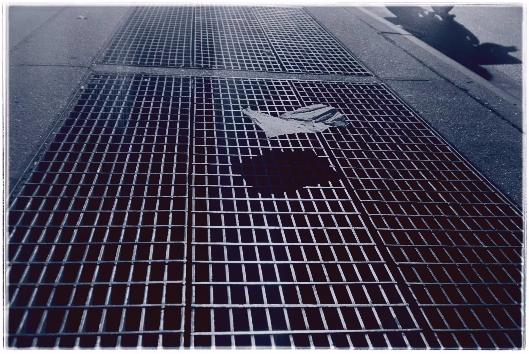 floating napkin in new york city 